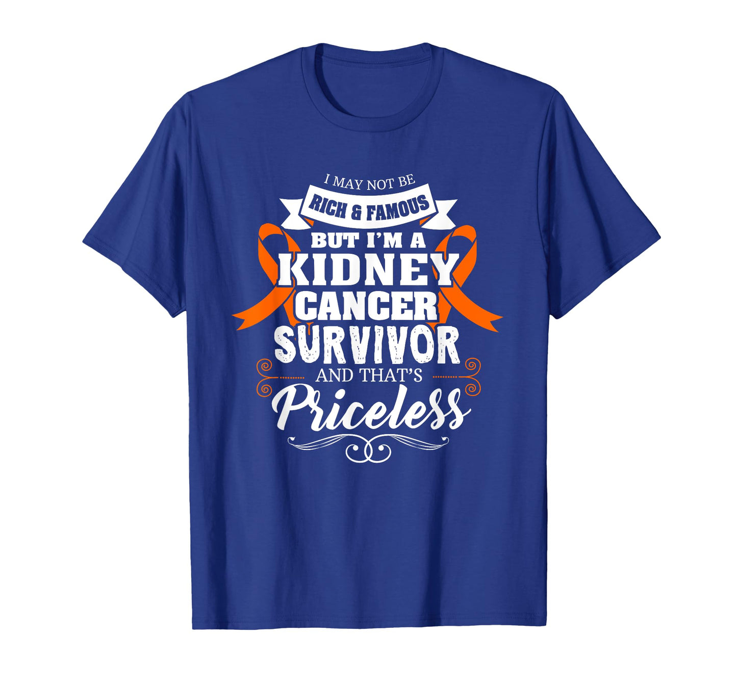 Survivor Priceless Kidney Cancer Awareness Ribbon Gifts T-Shirt