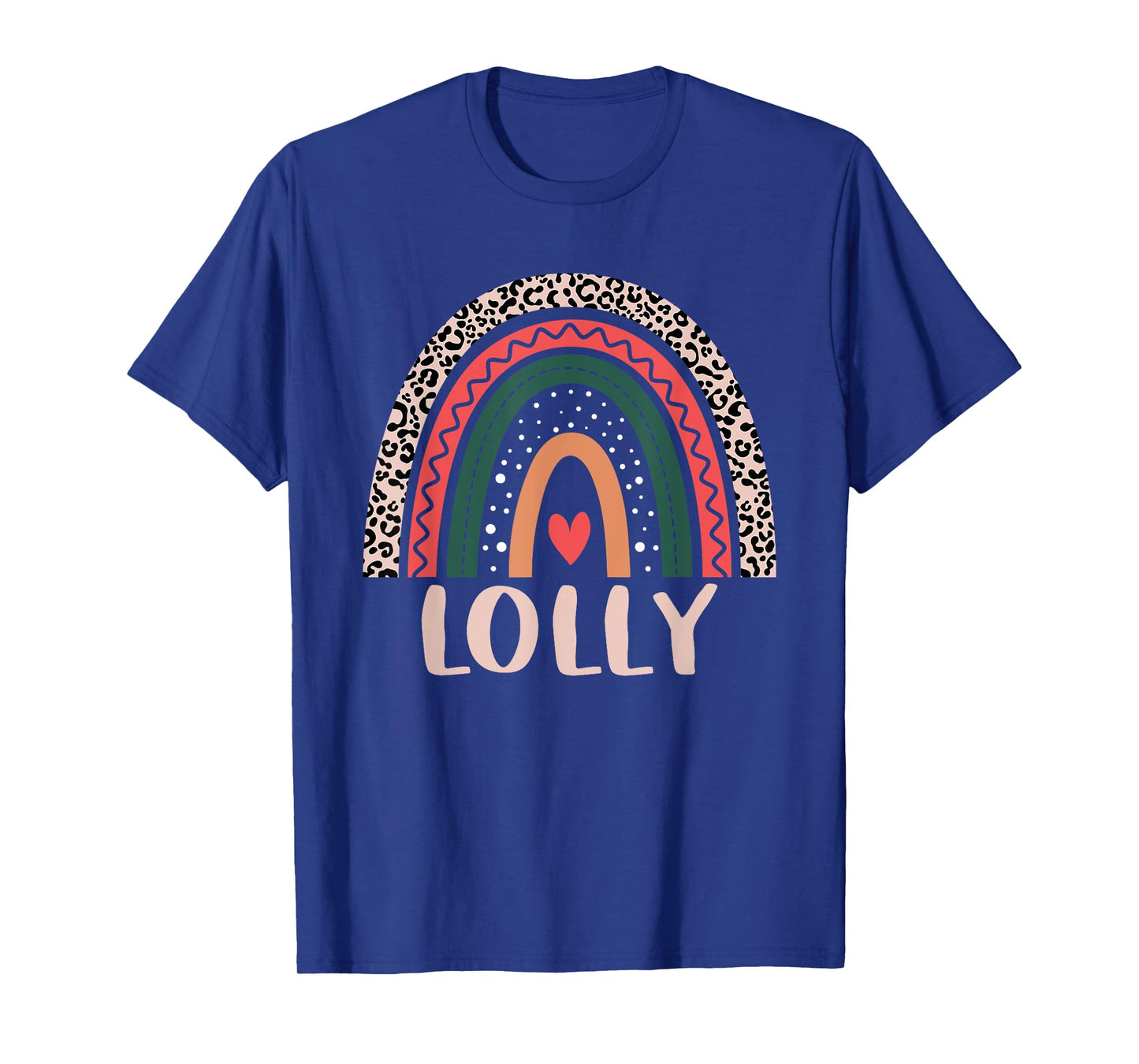 Lolly Rainbow Grandma Grandmother Women Mothers Day Lolly T-Shirt