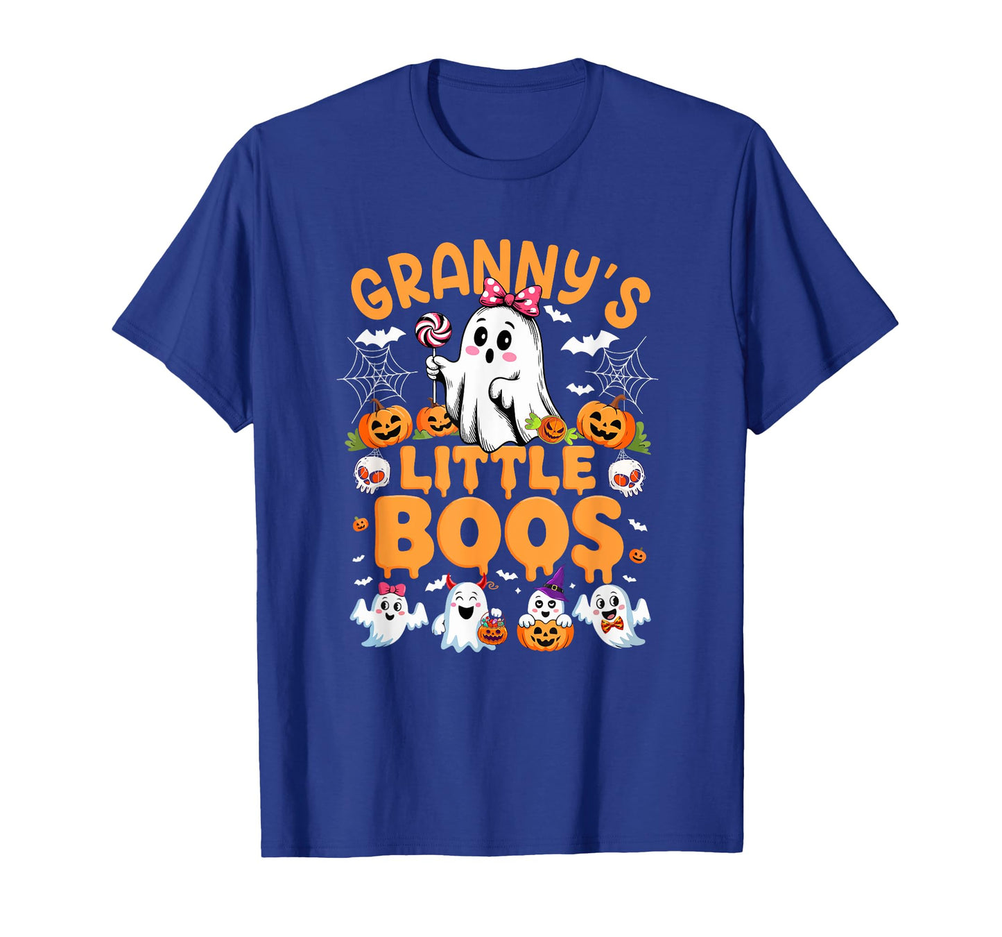 Granny's Little Cute Boos Halloween Boo Ghosts Group Family T-Shirt