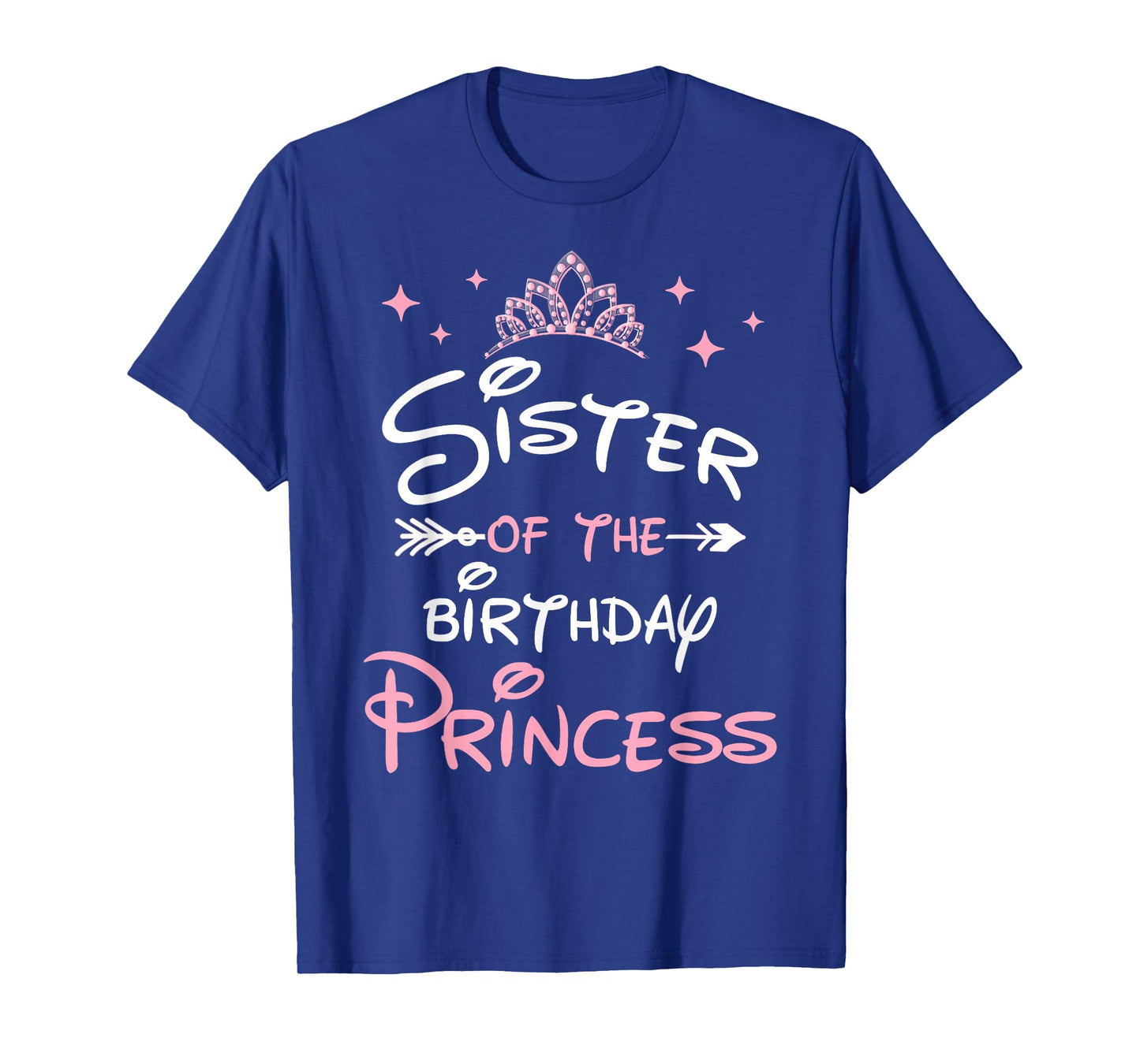 Sister Of The Birthday Princess Toddler Kid Girl Family Cute T-Shirt