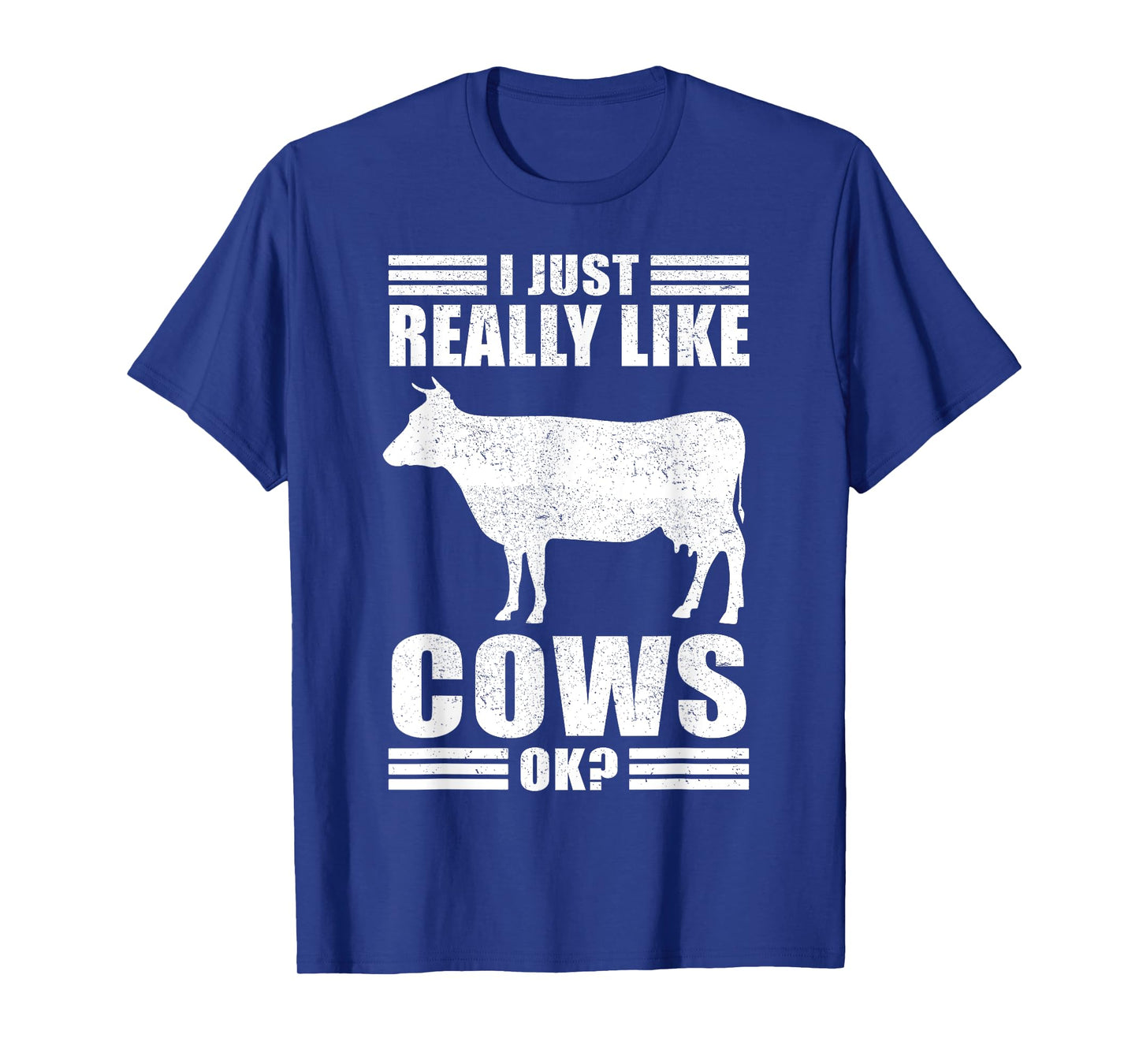 Funny Cow Design For Men Women Boys Girls Farmer Cow Lover T-Shirt