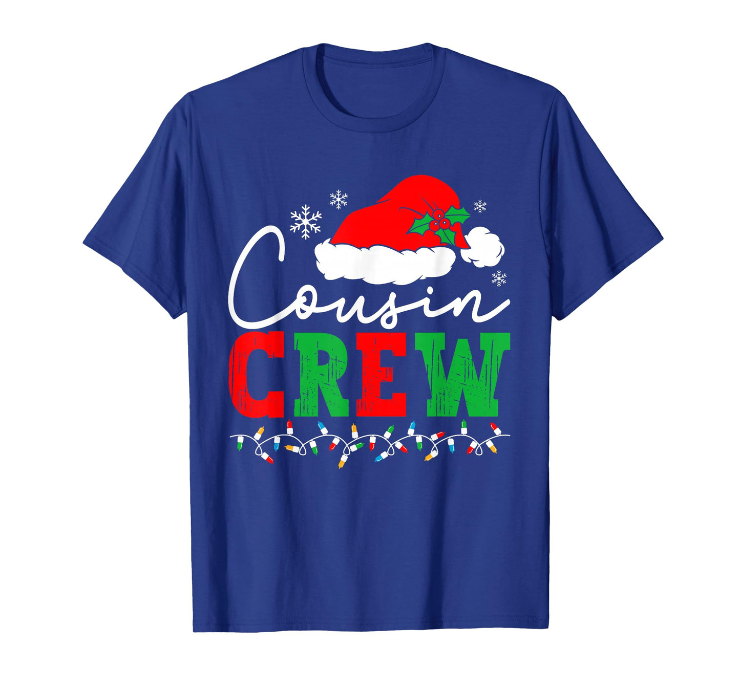 Cousin Crew Christmas Shirts Matching Pajamas for Kids Adult T-Shirt