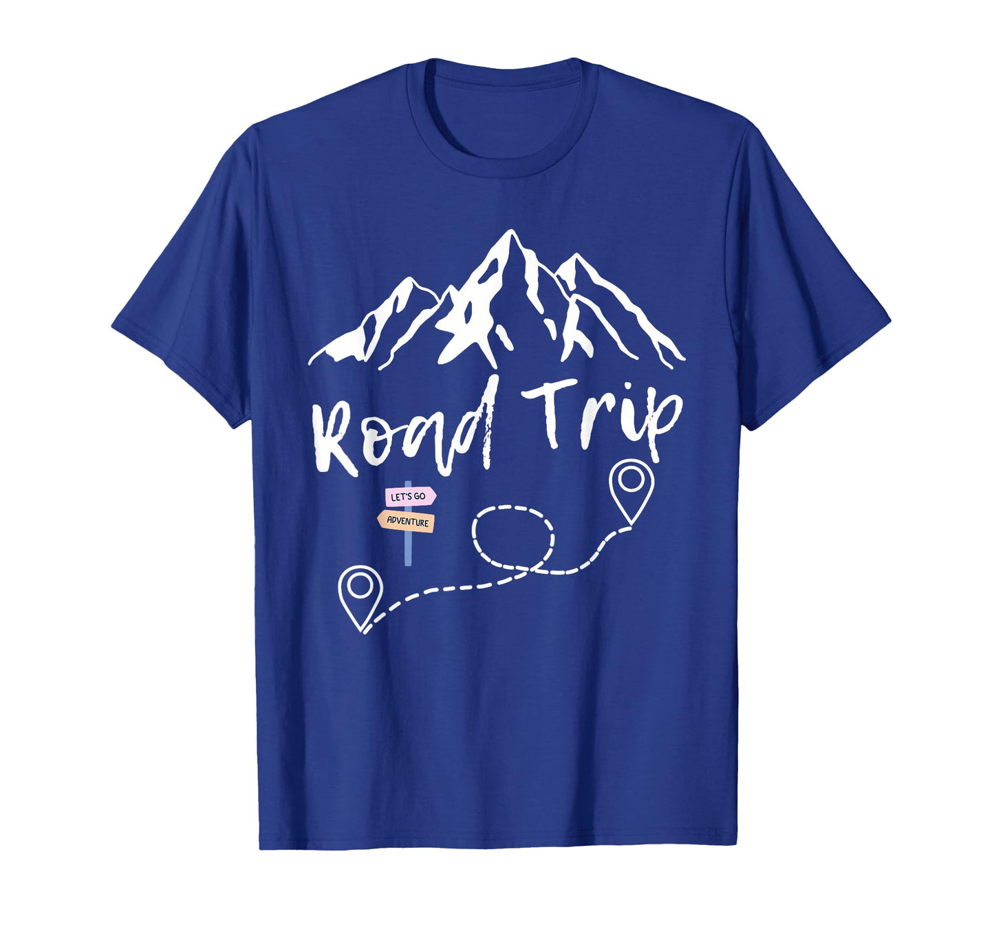 Road Trip 2025 Family Vacation Matching Group Squad Camping T-Shirt