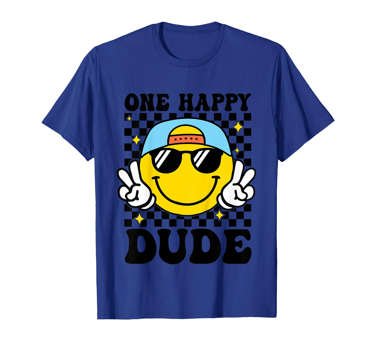 One Happy Dude 1st Birthday Family Matching T-Shirt