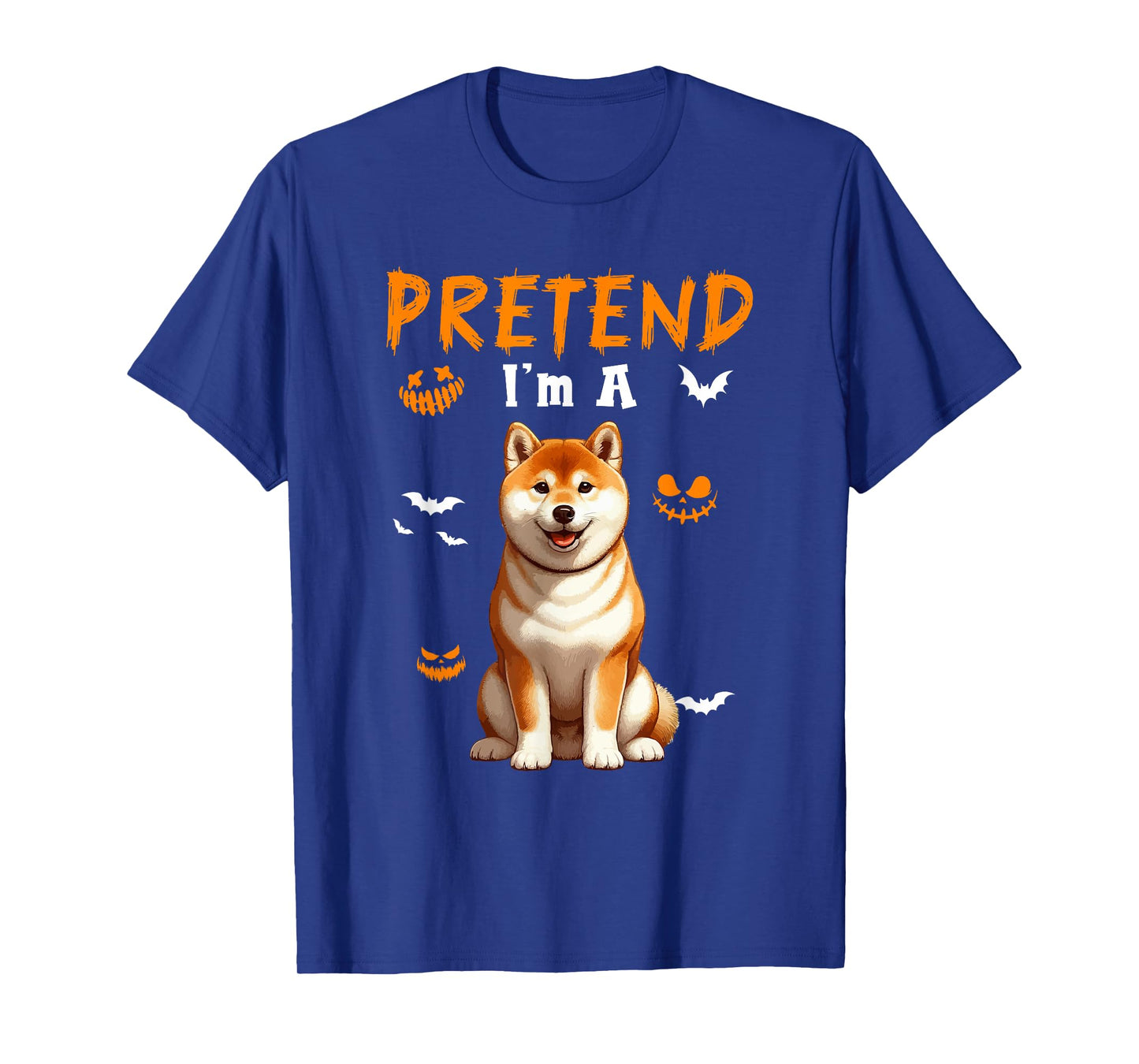 Pretend I'm A Shiba Inu Halloween Costume Owner Kids Family T-Shirt