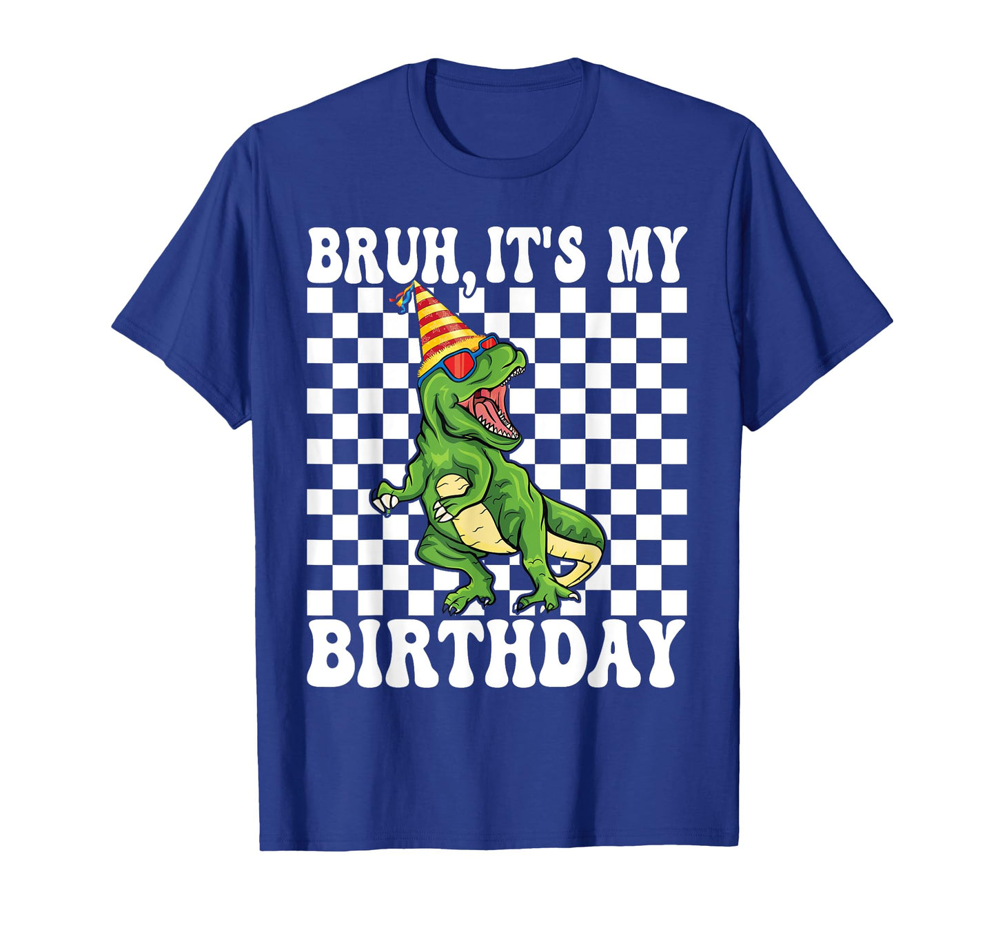 It's My Birthday Happy Kids T-Rex Boys - dino birthday party T-Shirt