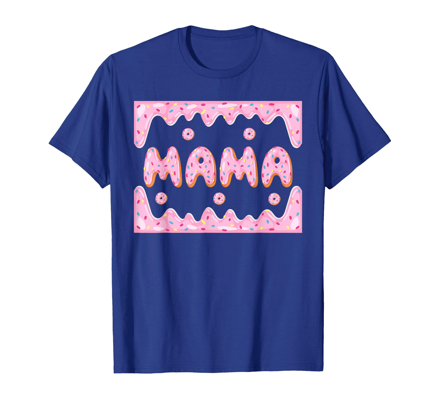 Mama Mom Matching Birthday Squad Crew Donut Family T-Shirt