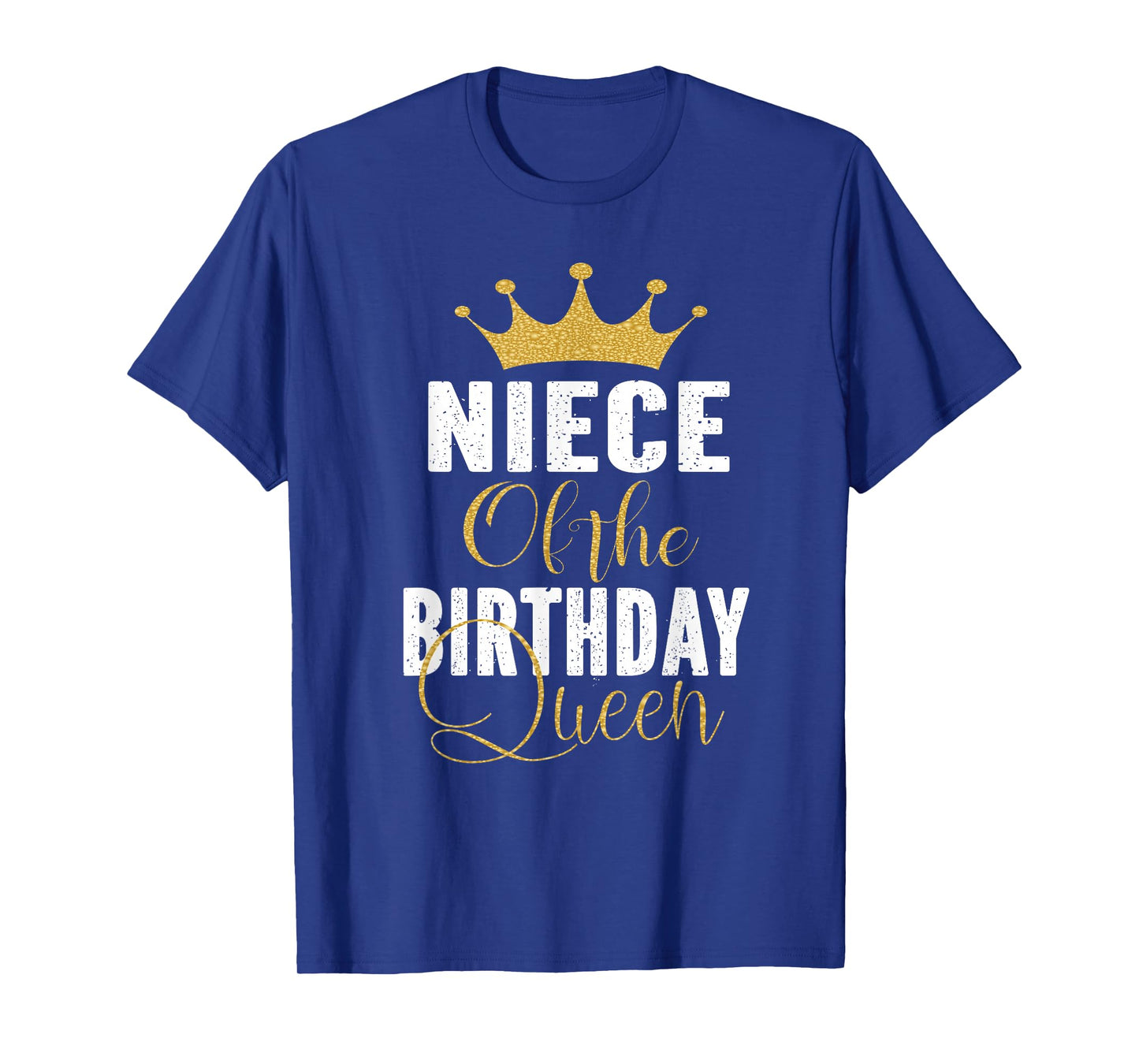 Niece Of The Birthday Queen Women Bday Party Gift For Her T-Shirt