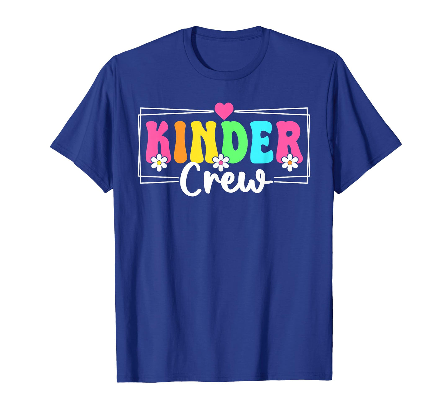 Kinder Crew Back To School Teachers Kindergarten Squad T-Shirt