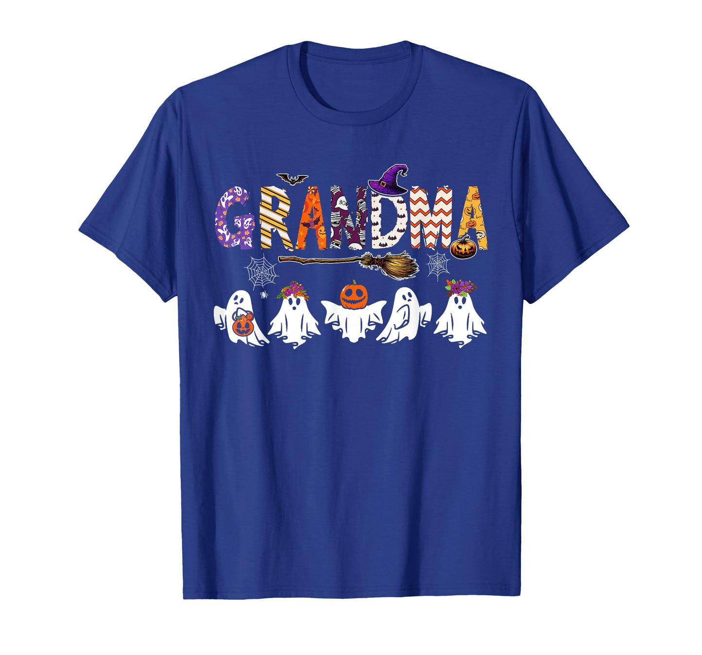 Grandma Halloween Boo Ghost Horror Costume Funny Party T-Shirt