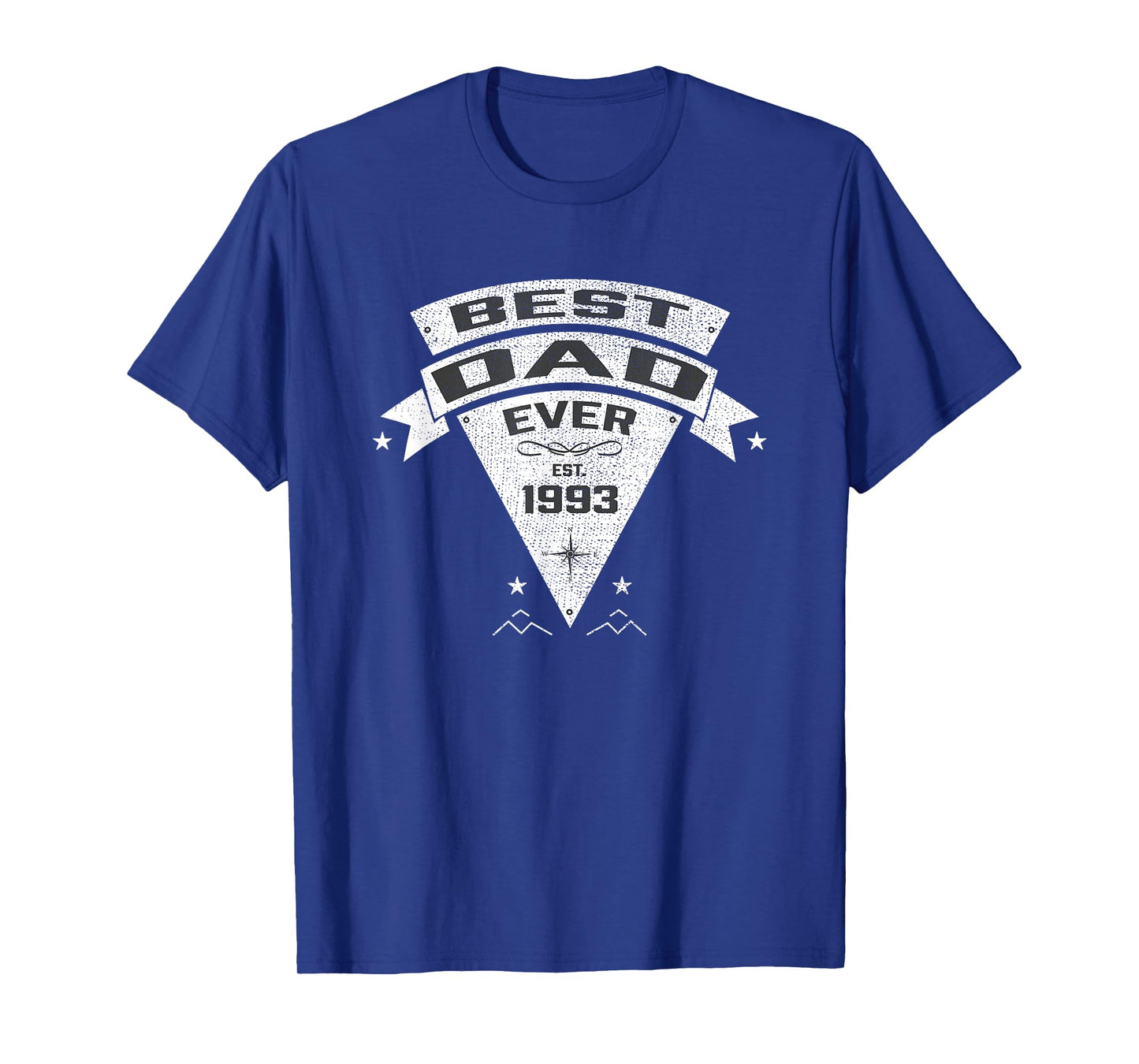 Mens Best Dad Ever Est. 1993 Established Father & Daddy T-Shirt