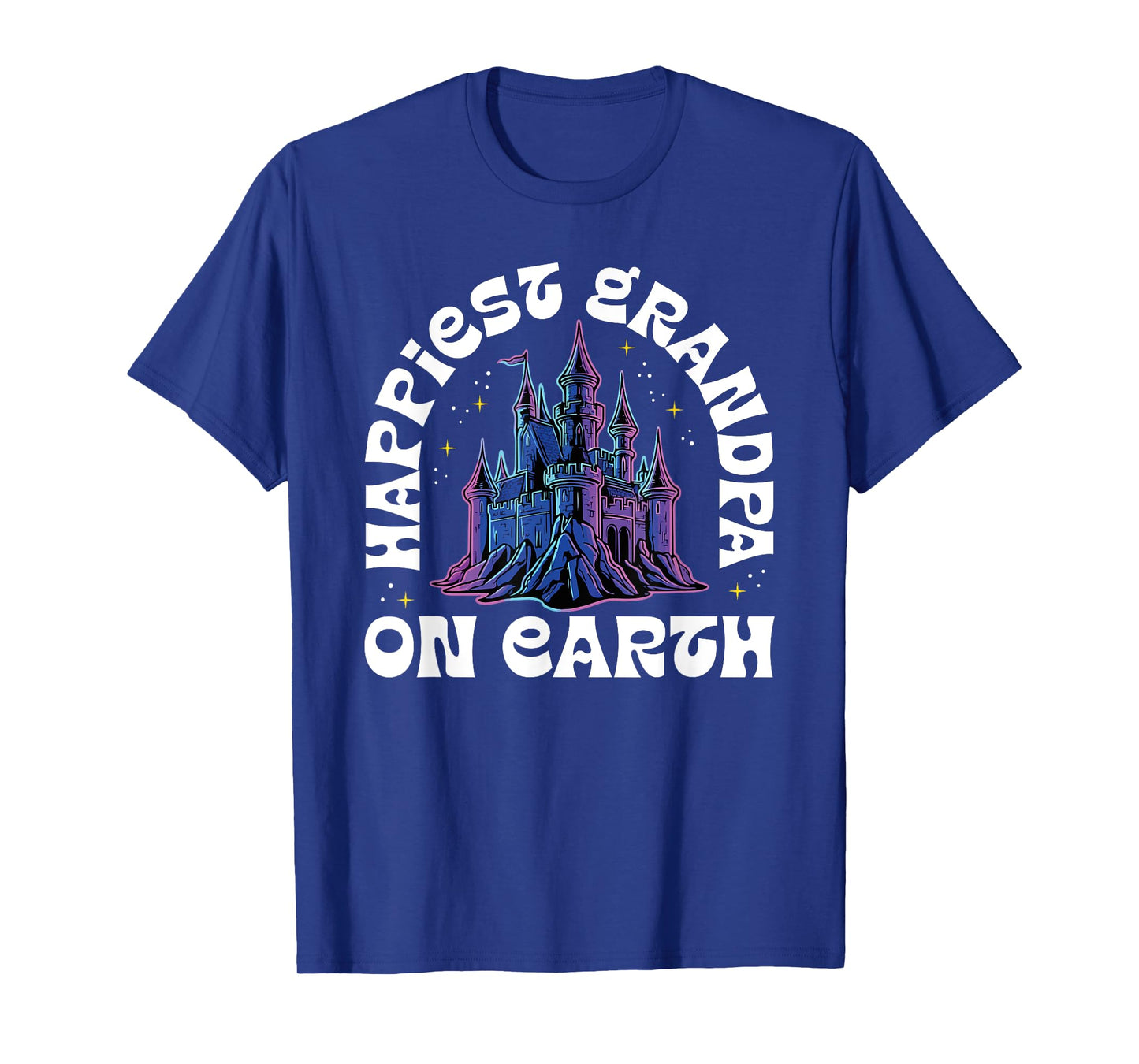 Happiest Grandpa On Earth Fantasy Castle T-Shirt