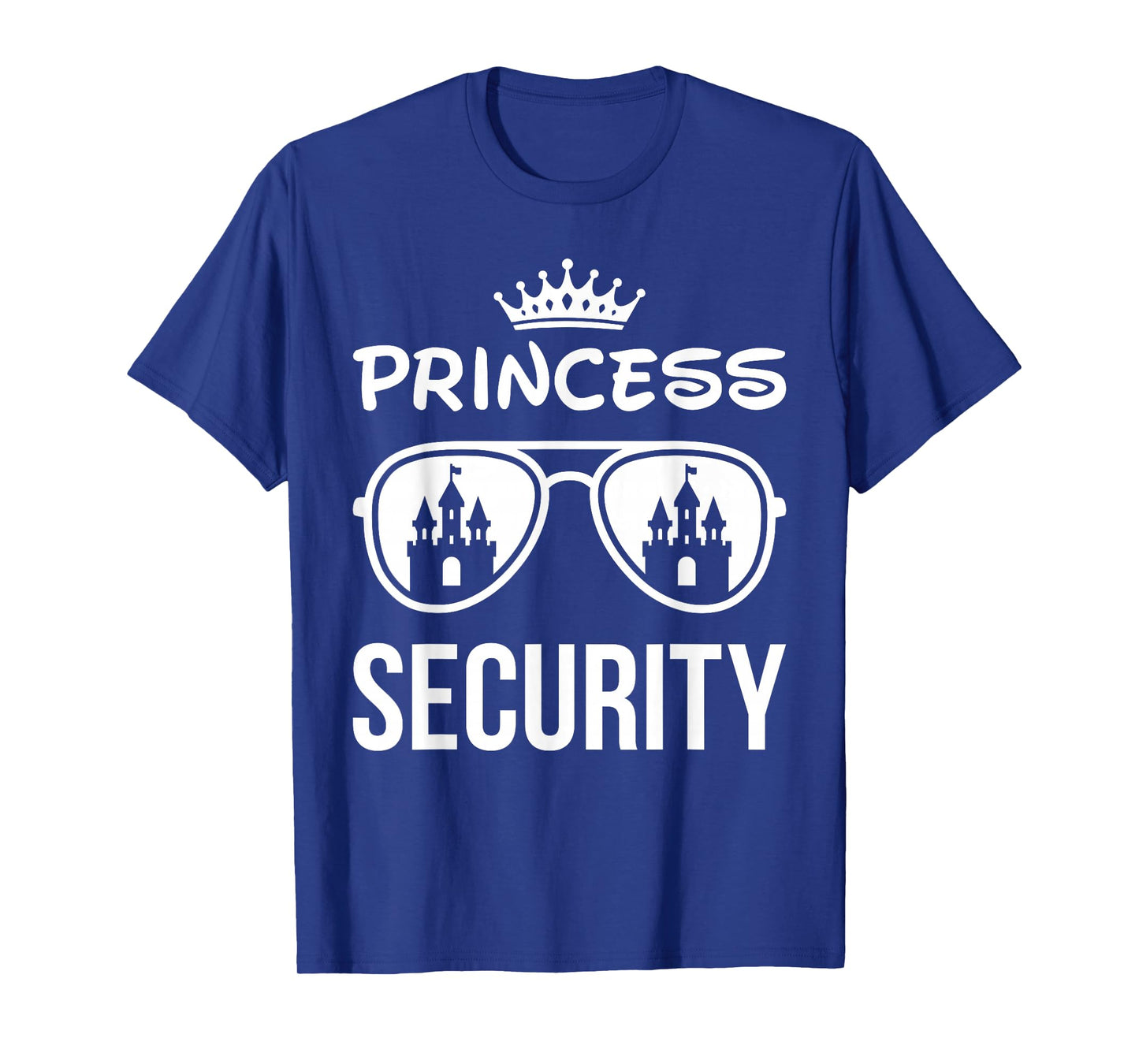 Funny Princess Security Design Castle Sunglasses Family T-Shirt