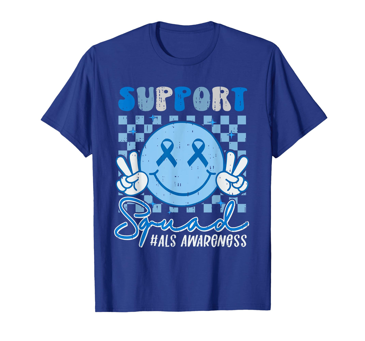 Support Squad Amyotrophic Lateral Sclerosis ALS Awareness T-Shirt
