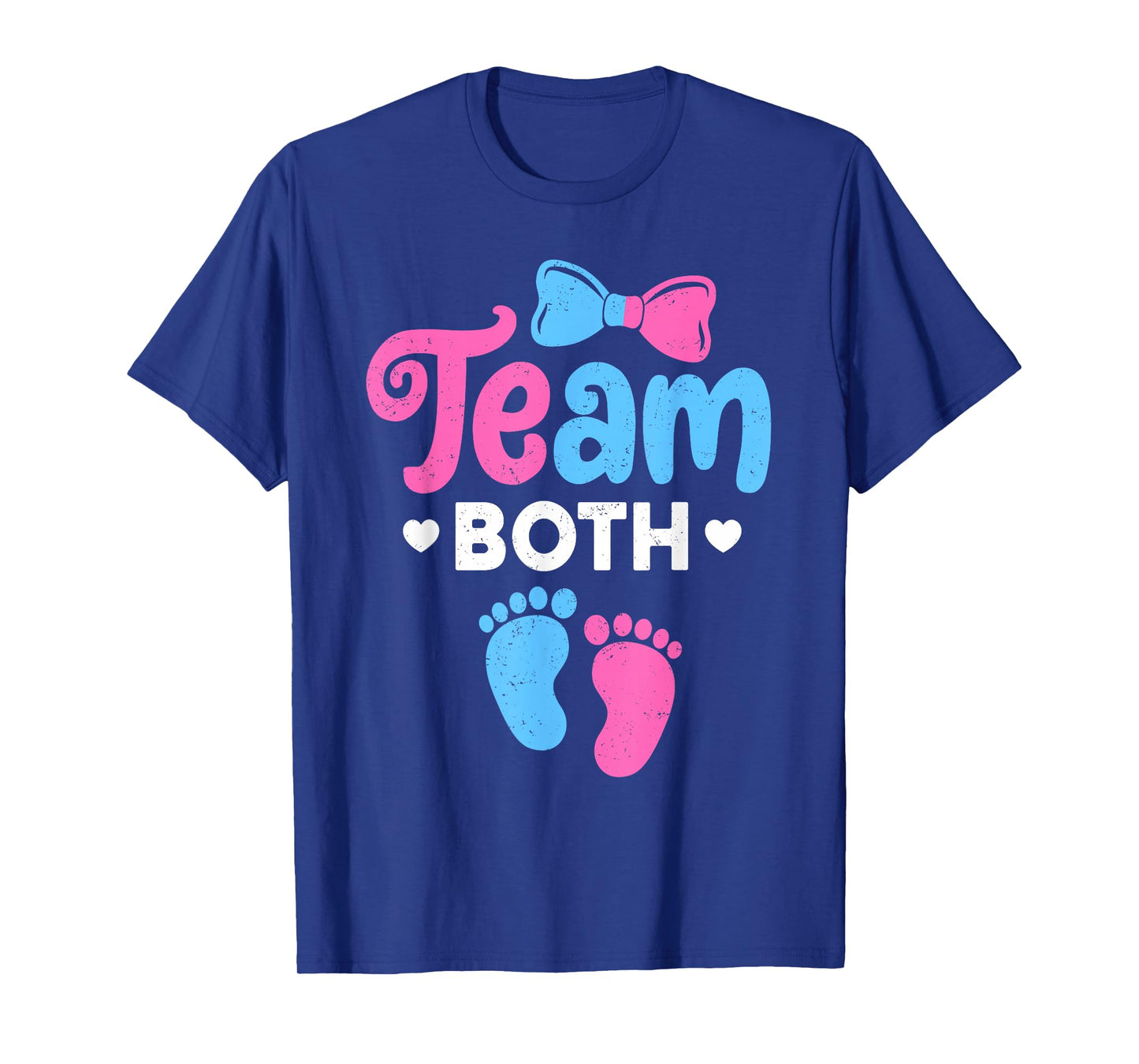 Team Both Pink Or Blue Gender Reveal T-Shirt