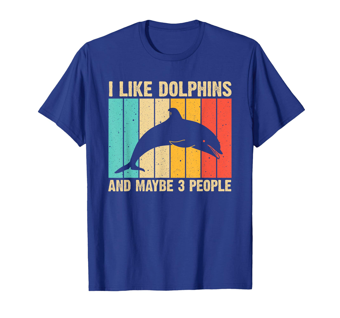 Funny Dolphin Design For Men Women Dolphin Lover Beluga Fish T-Shirt