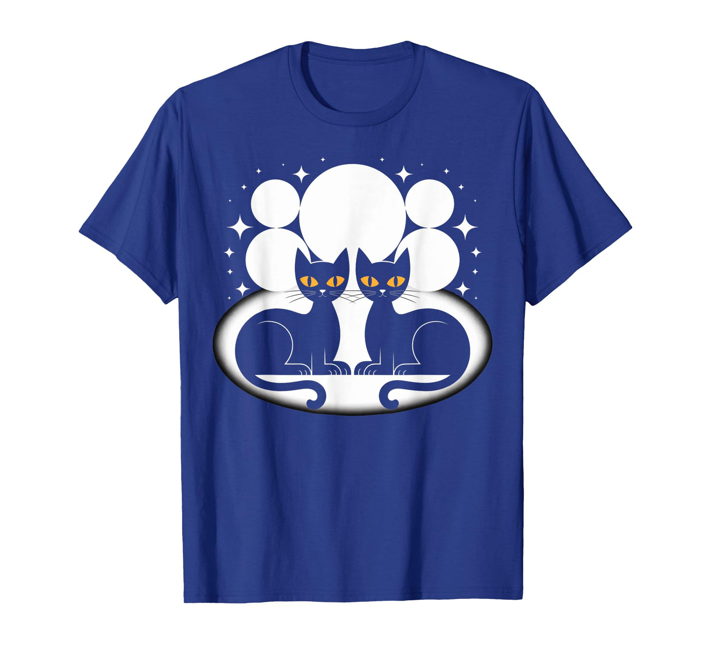Midcentury Mid Century Cat Retro Atomic Age Space Modern T-Shirt