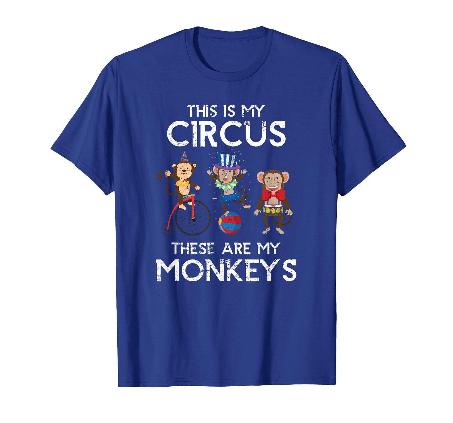 Zoo Keeper Animal Jungle Gift Monkey T-Shirt - Black - Small - Unisex-Adults - Short Sleeve - Cotton 60% Polyester 40%