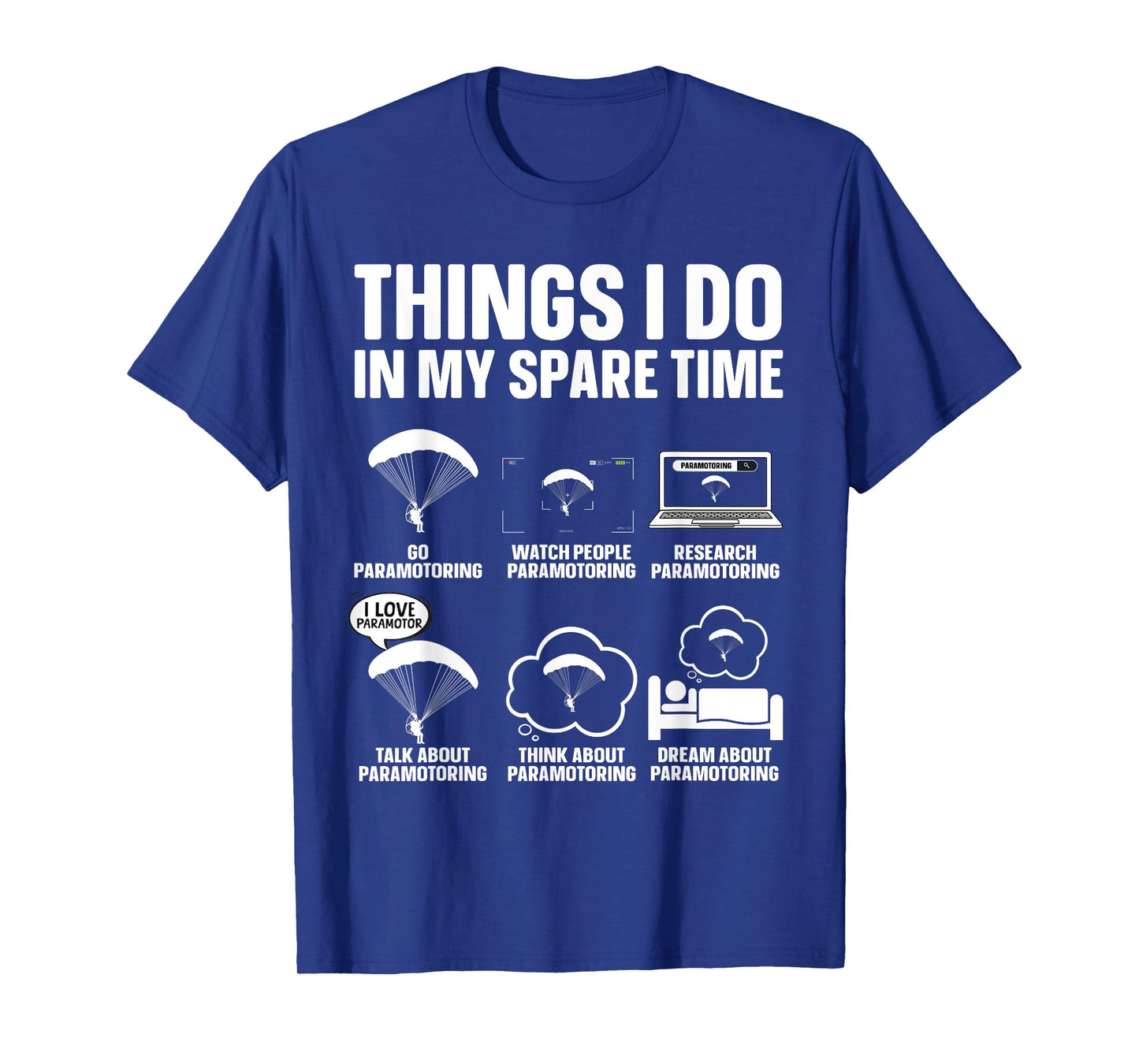 Paramotor Art For Men Women Paramotoring PPG Lover Paramotor T-Shirt