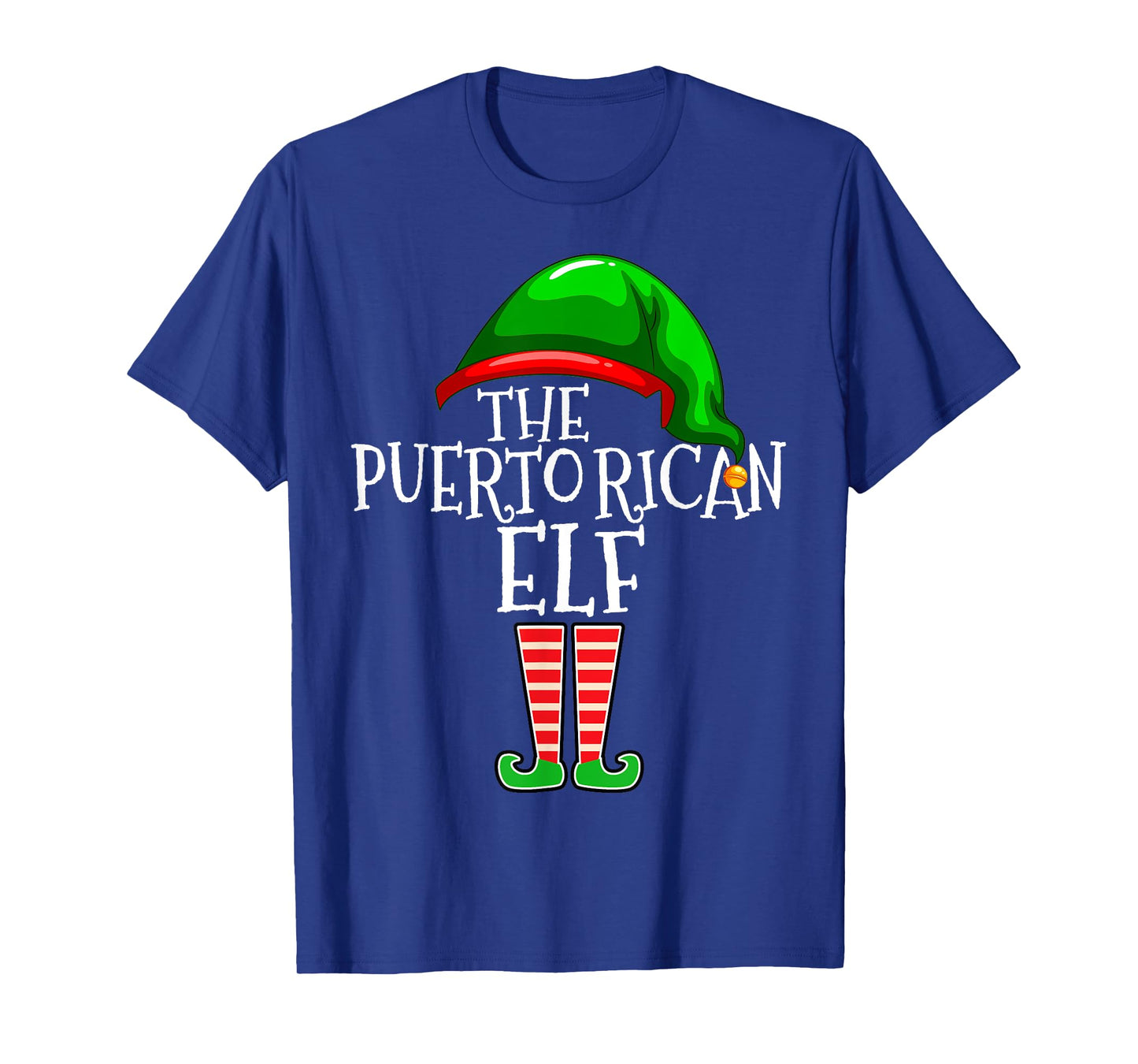 Puerto Rican Elf Family Matching Group Christmas Gift Funny T-Shirt