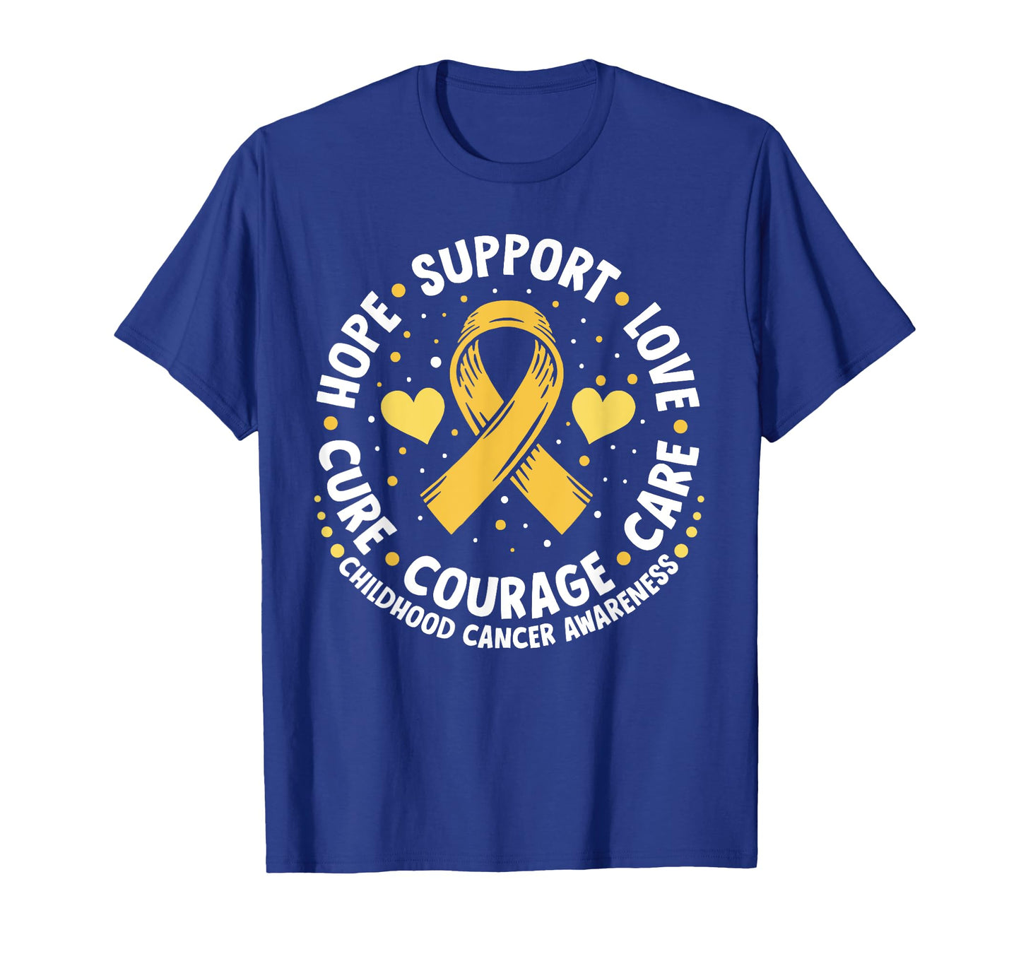 Childhood Cancer Support Family Childhood Cancer Awareness T-Shirt