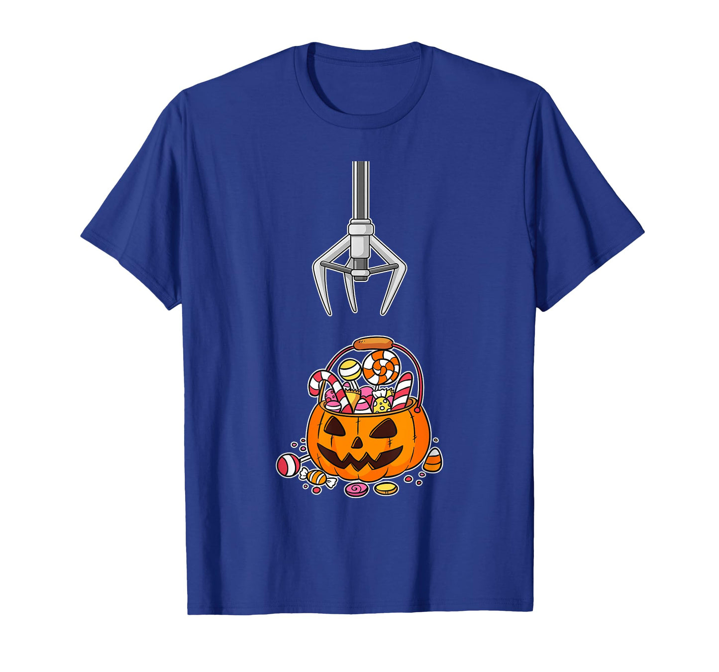 Grab A Candy Pumpkin Funny Halloween T-Shirt