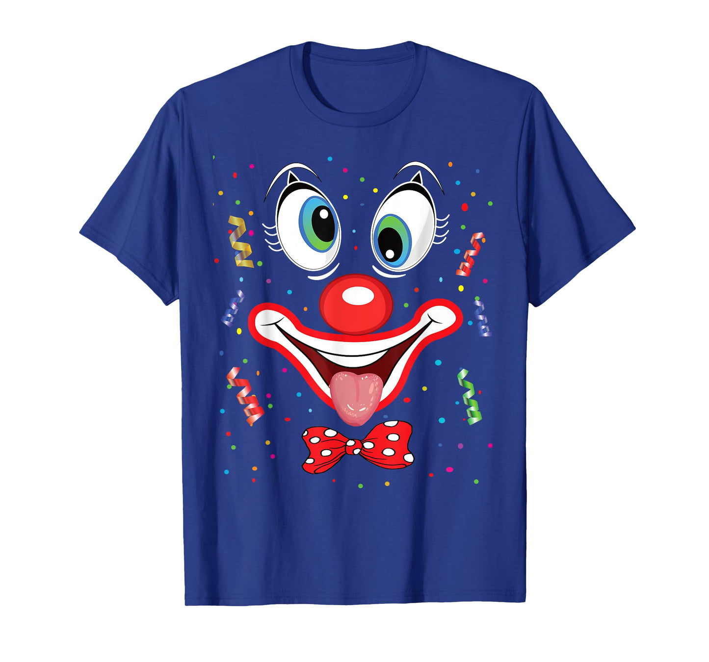 Carnival Clown Face Circus Costume Kids Men Women Carnivals T-Shirt