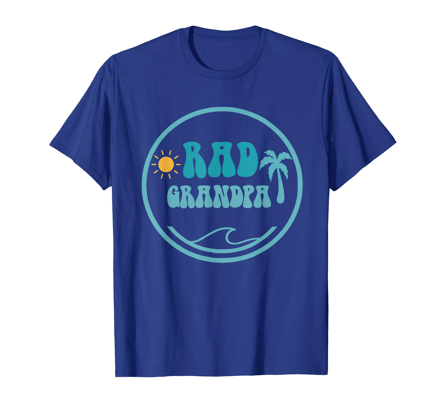 Rad Grandpa Surf Matching Birthday The Big One 1st Birthday T-Shirt