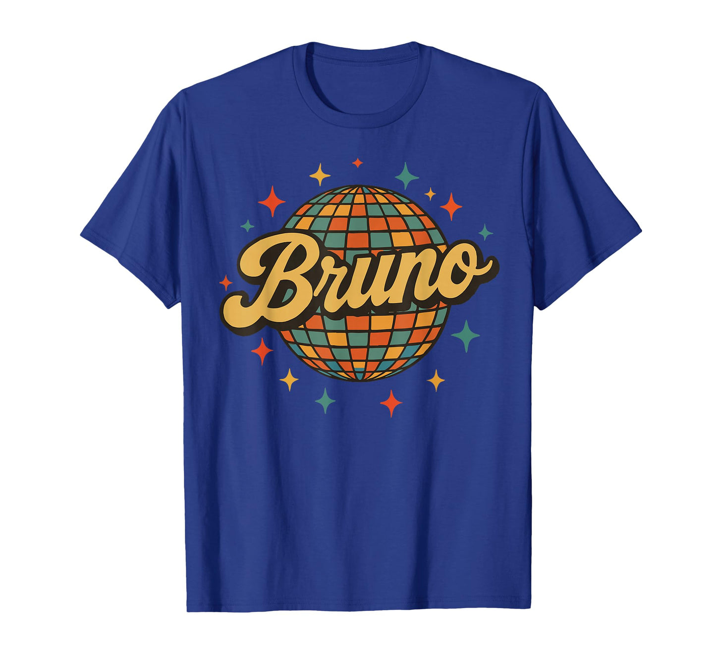 Vintage Bruno Personalized Name I Love Bruno 70's 80's Retro T-Shirt