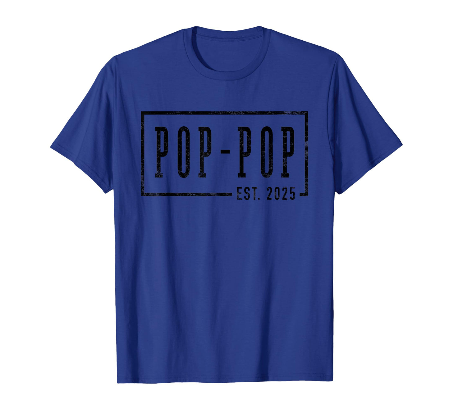 Pop-Pop 2025 Pop-Pop To Be New Pop Gifts Sleek Framed Design T-Shirt