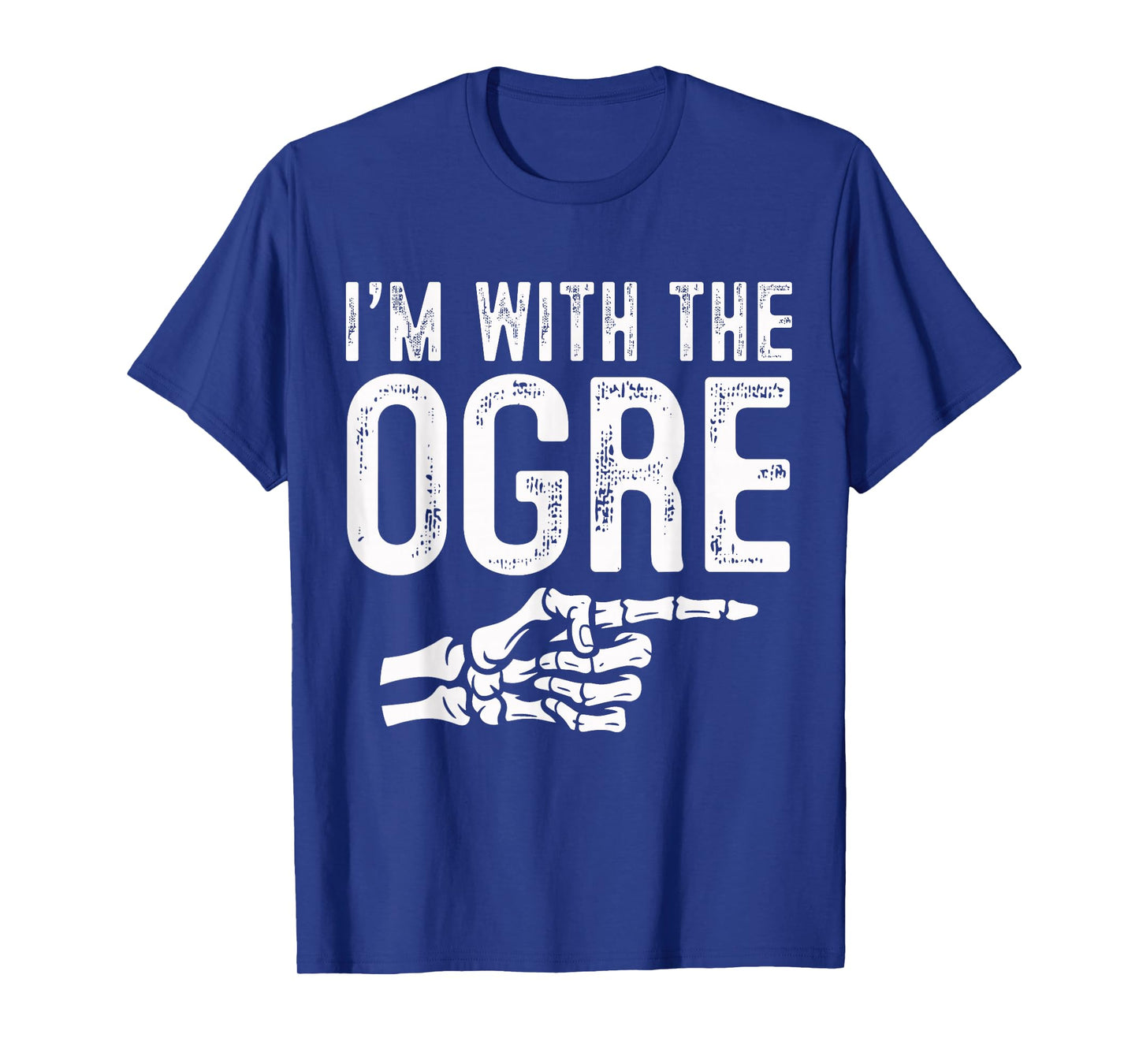 I'm with The Ogre Easy Costume Halloween Couples Matching T-Shirt