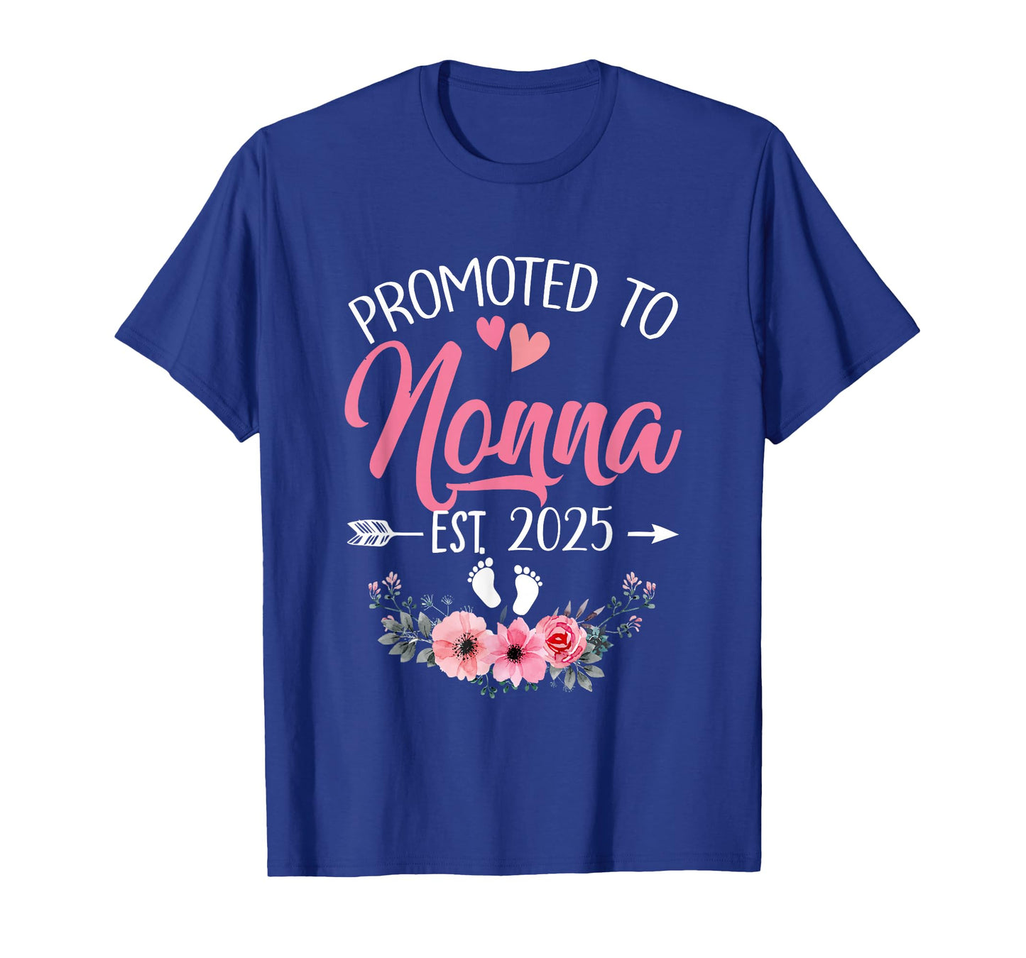 Promoted To Nonna Est 2025 Mothers Day First Time T-Shirt