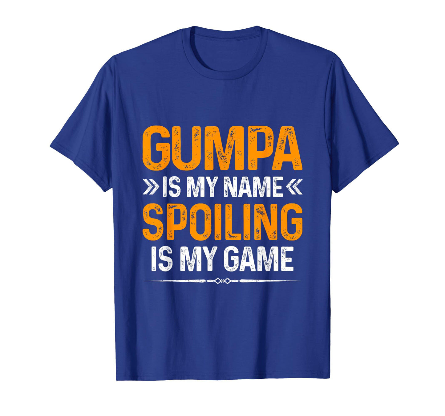 Happy Father's Day Gumpa Is My Name Spoiling Is My Game T-Shirt