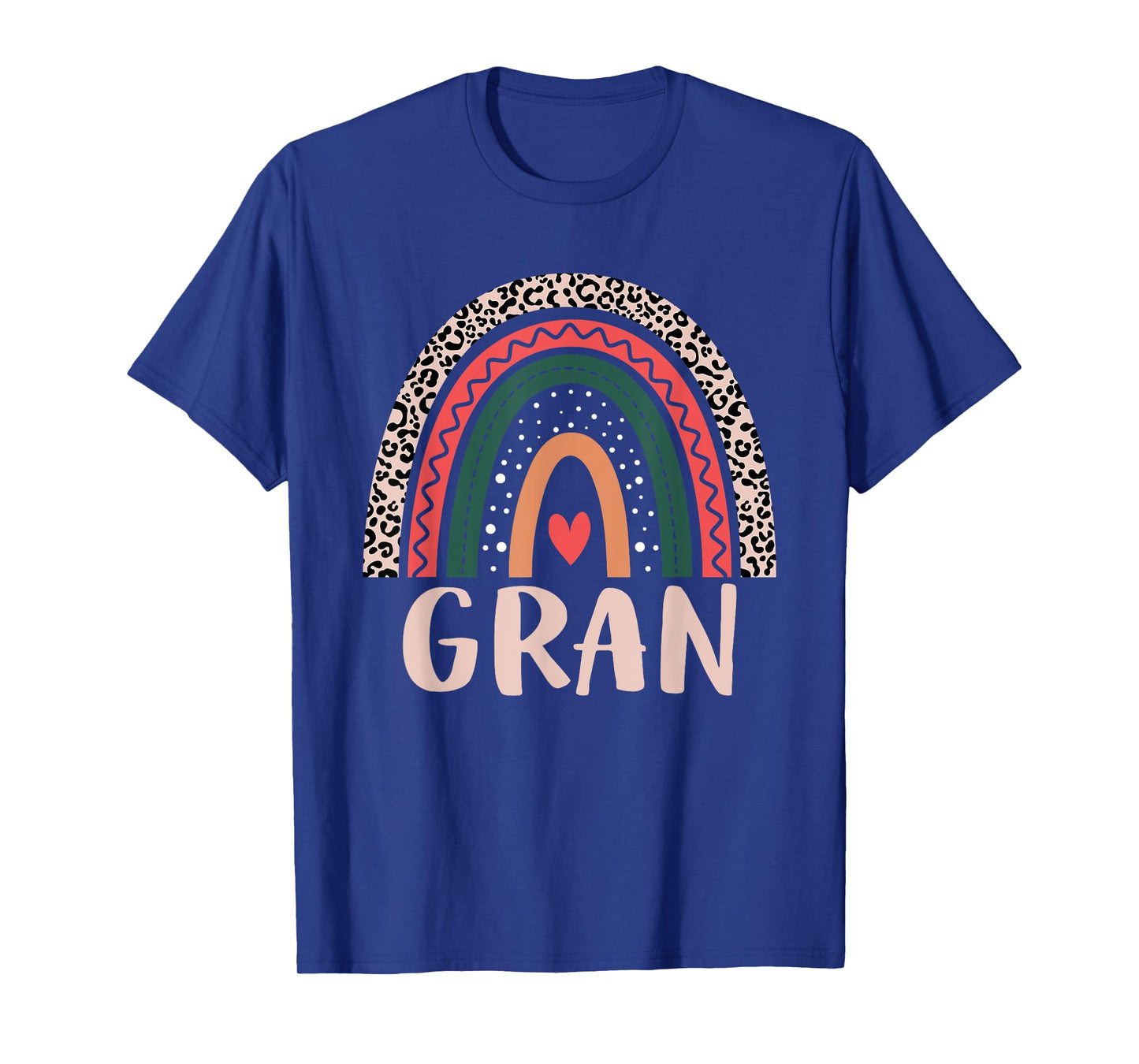 Gran Rainbow Grandma Grandmother Women Mothers Day Gran T-Shirt
