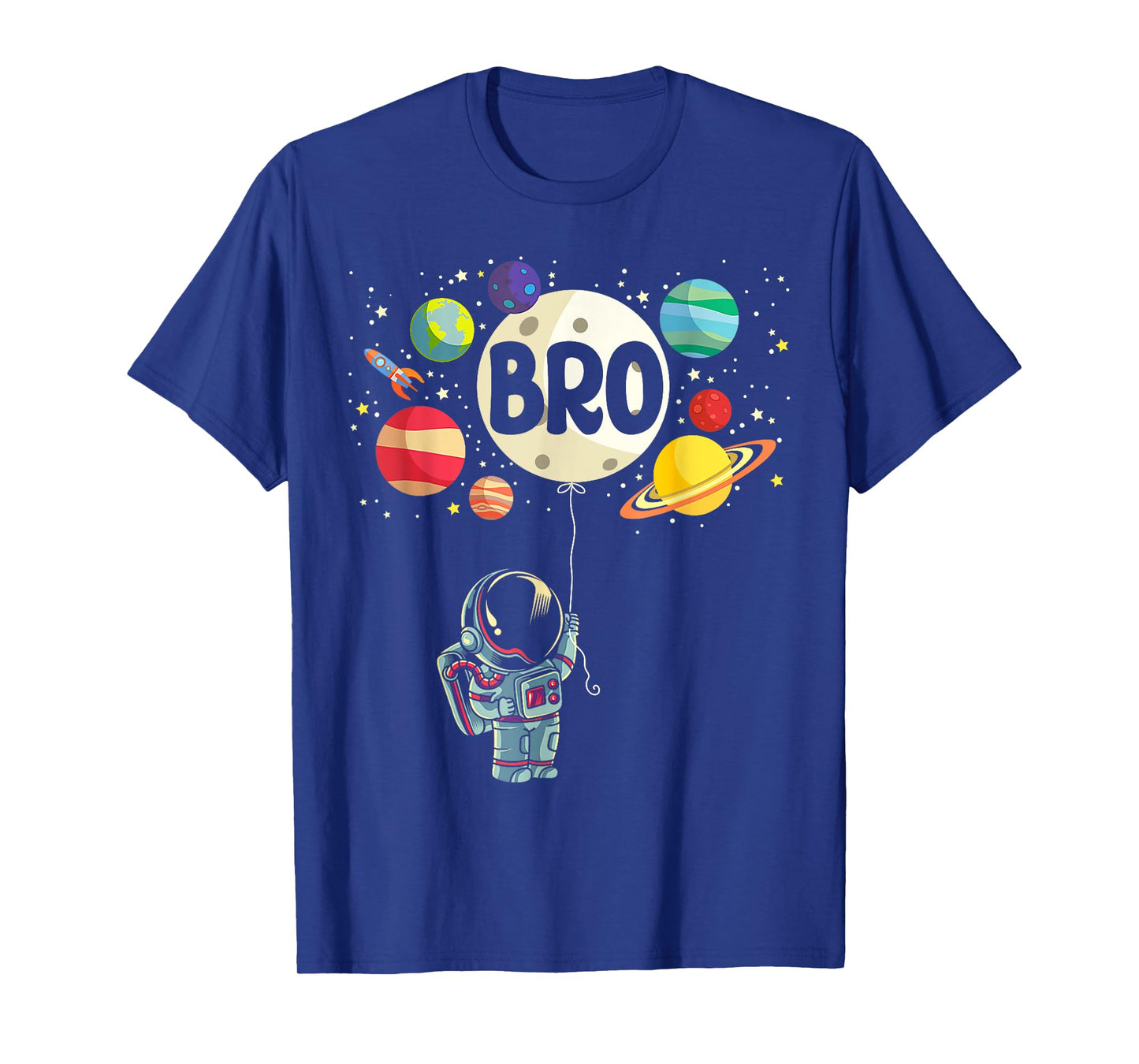Brother of The Birthday Boy Space Astronaut 1st Birthday T-Shirt