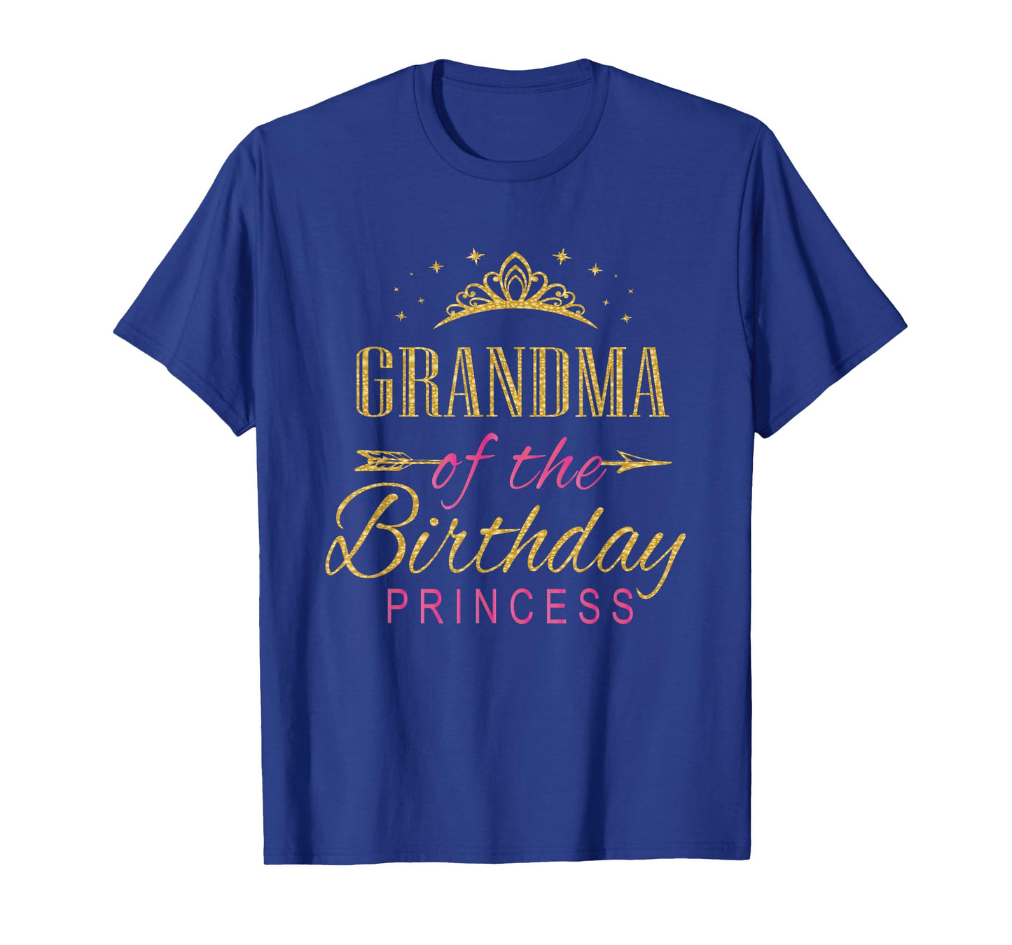 Grandma Of The Birthday Princess Girls Party T-Shirt