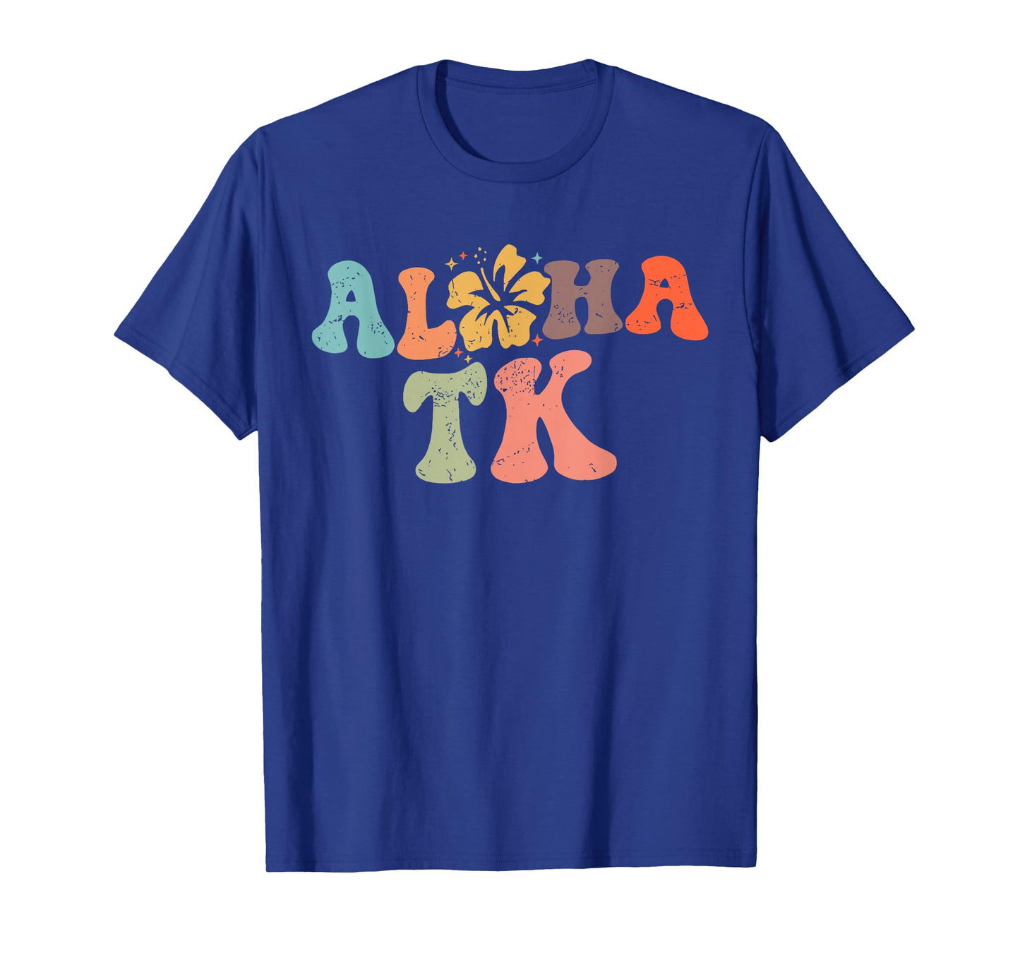 Retro Aloha TK Teacher Life Summer Vacation Beach Hawaiian T-Shirt