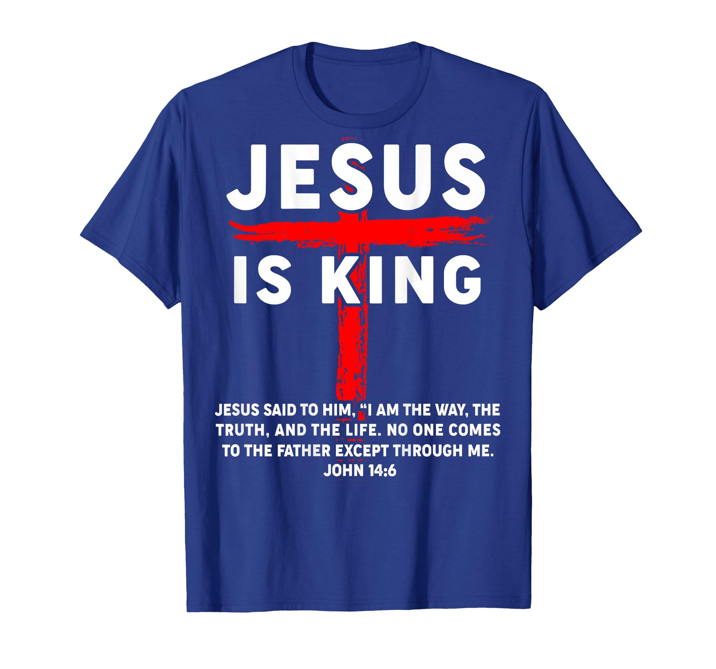 Men Jesus King Youth Boy Funny Christian Save Godson Toddler T-Shirt