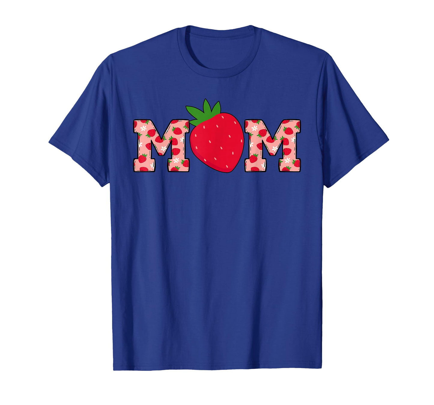 Mom Berry Sweet Cute Strawberry Birthday Matching Family T-Shirt