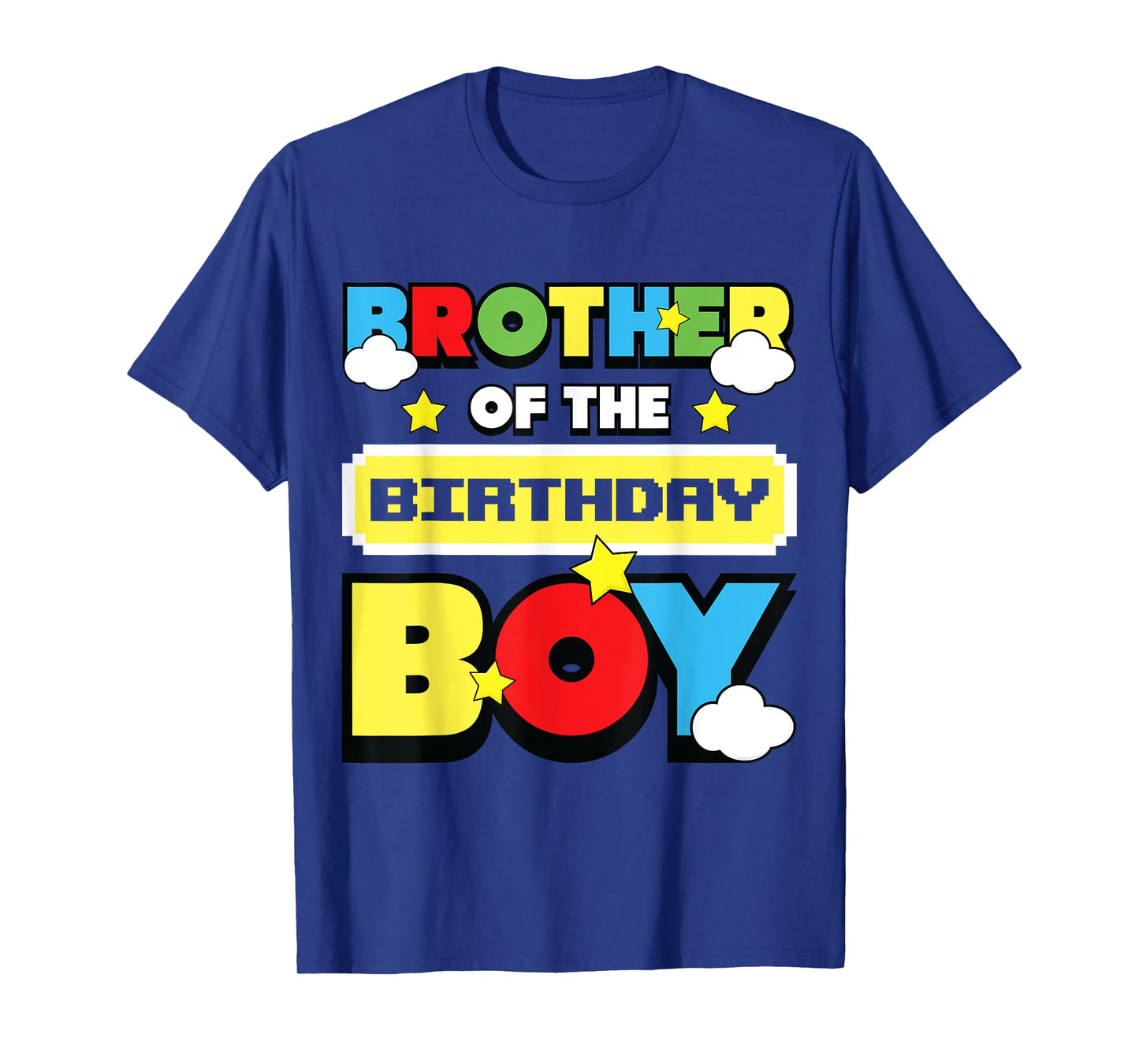 Brother Birthday Boy Party Decor Family Matching T-Shirt