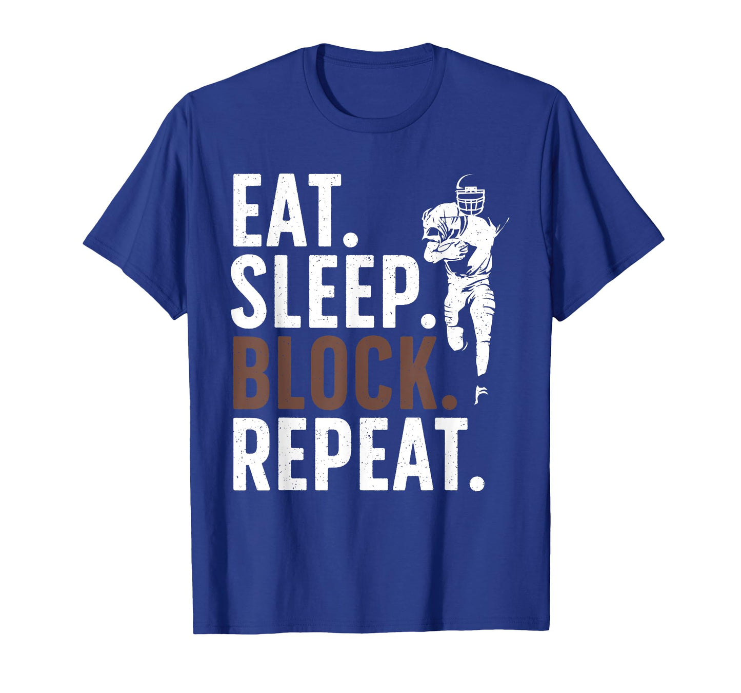 Lineman Art For Men Women Football Player Offensive Lineman T-Shirt