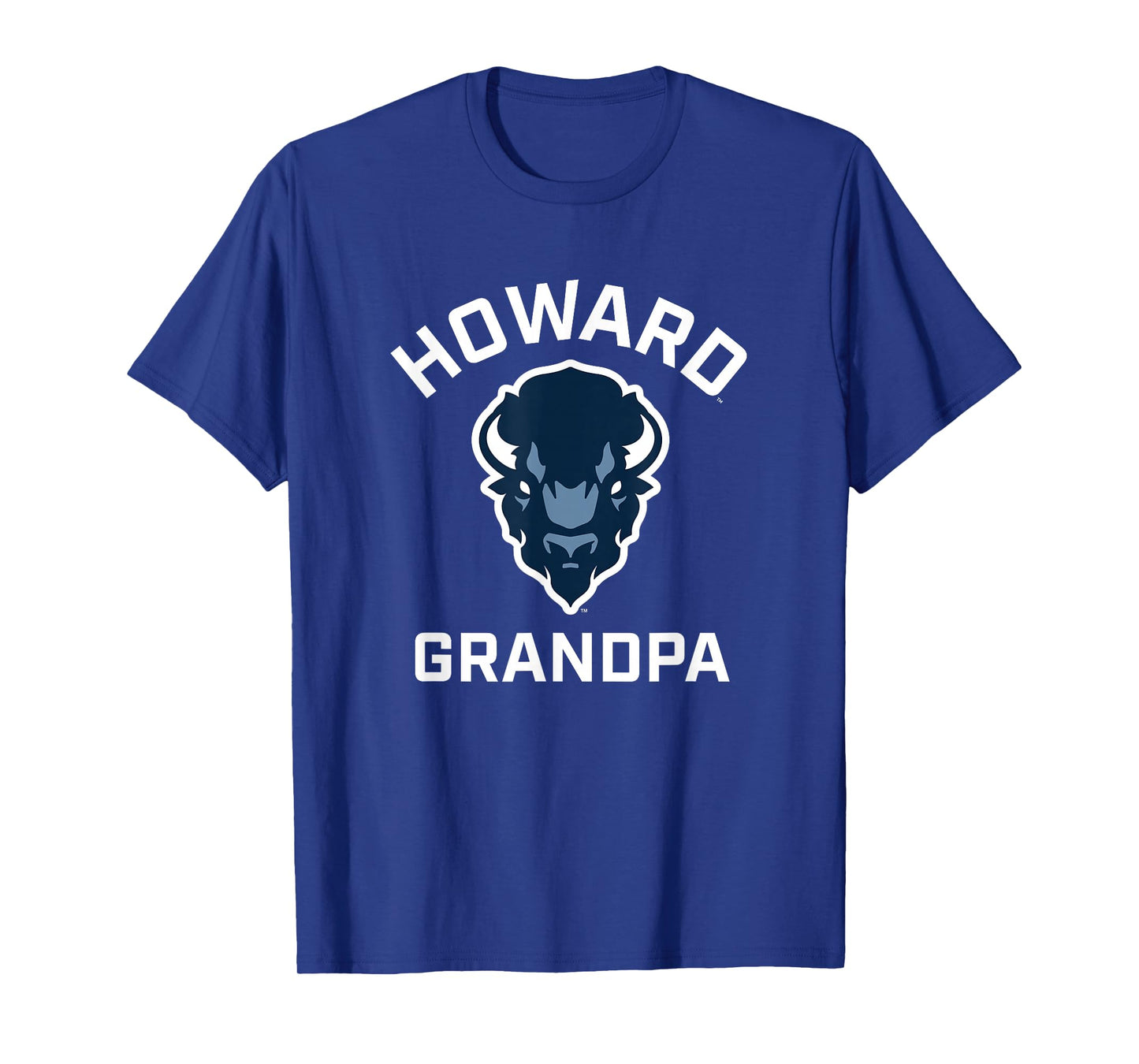 Howard University Bison Arched Grandpa T-Shirt