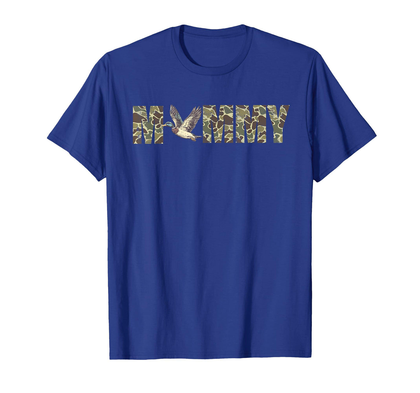 Mallard Duck Hunting Mommy Retro Camouflage 1st Birthday T-Shirt