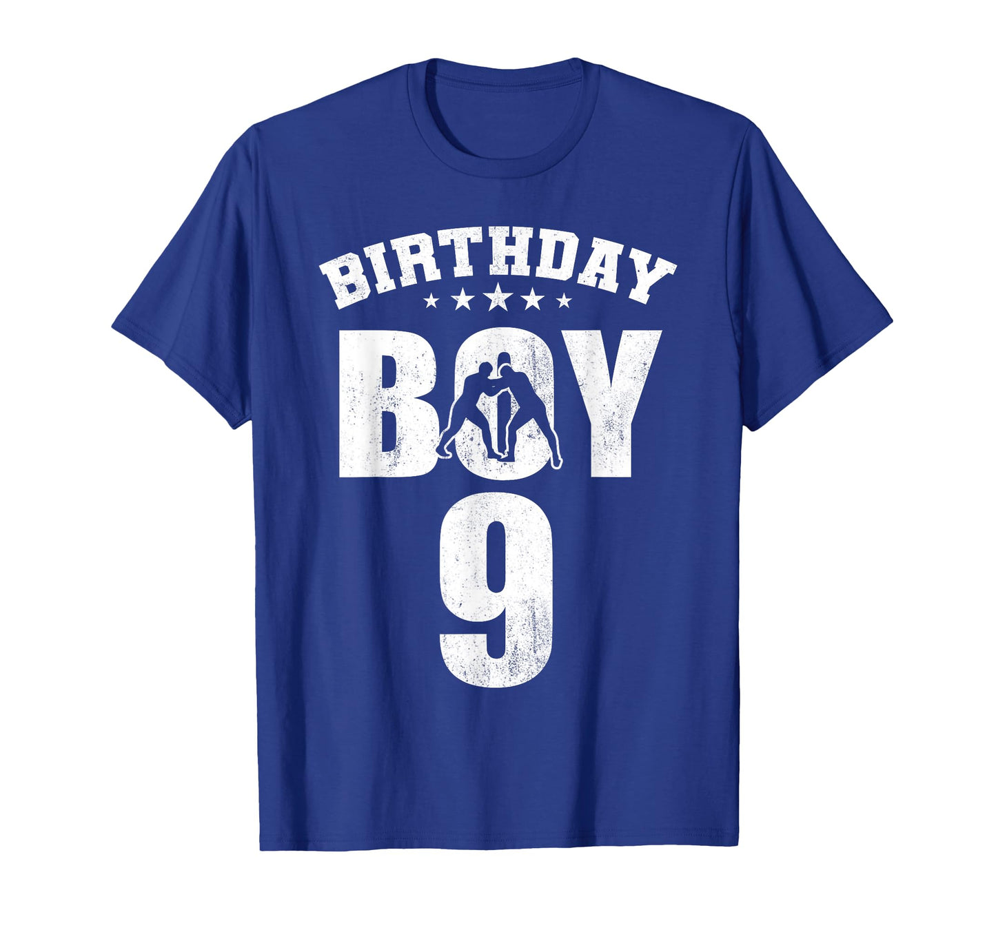 9th Birthday For Boys Wrestling Birthday Boy Wrestling 9 T-Shirt