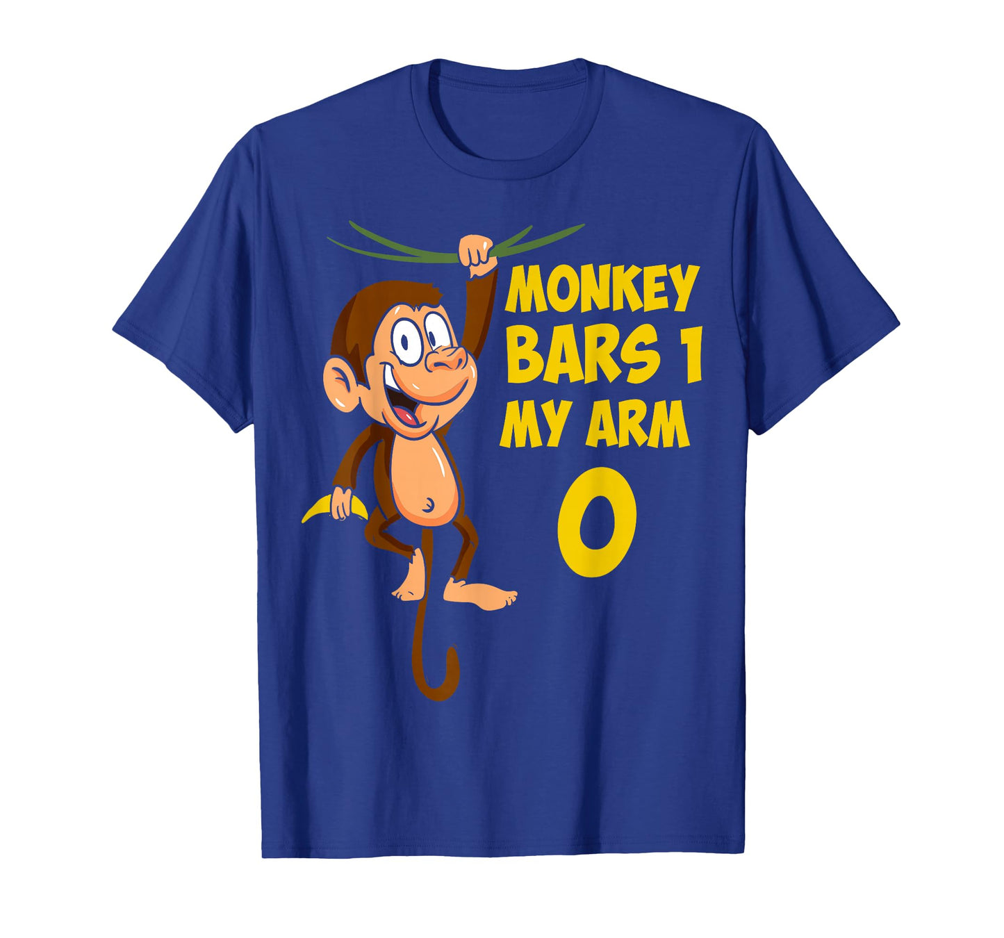 Broken Arm Monkey Bars I Monkey Art I Kids Monkey T-Shirt
