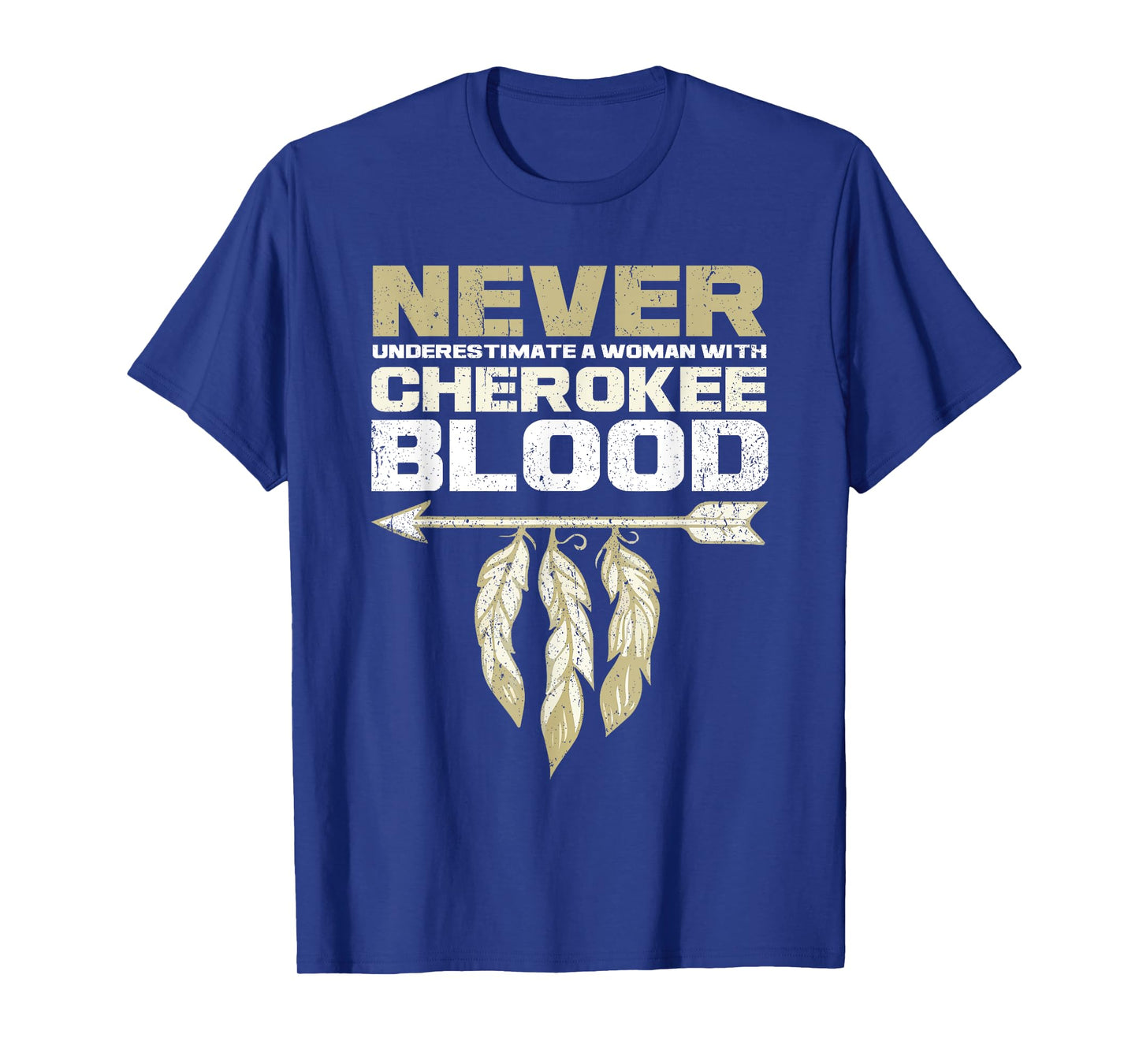 Cool Cherokee Blood Women Funny Native American Gift For Her T-Shirt