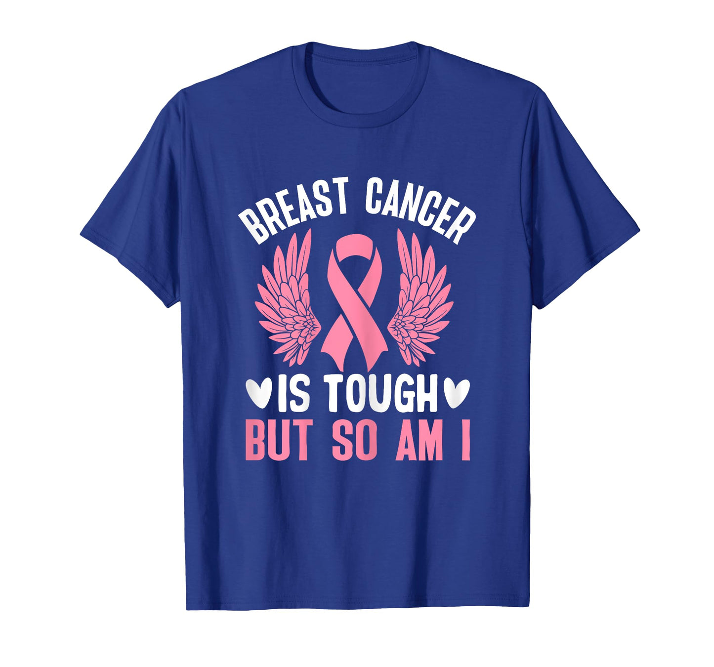 Womens Pink Ribbon Breast Cancer Awareness Breast Cancer Survivor T-Shirt