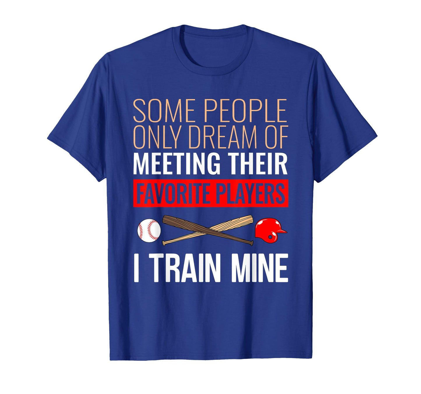 Funny Baseball Coach Trainer Bat And Ball Sports Lover Quote T-Shirt