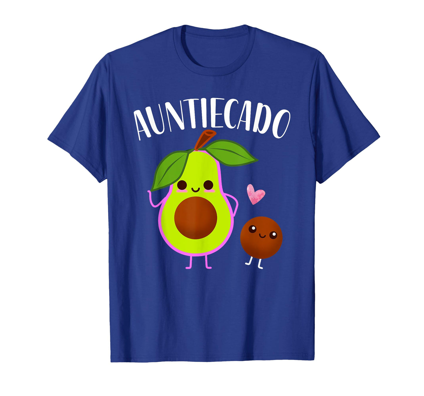 Auntiecado Funny Avocado Auntie Pregnancy Announcement T-Shirt