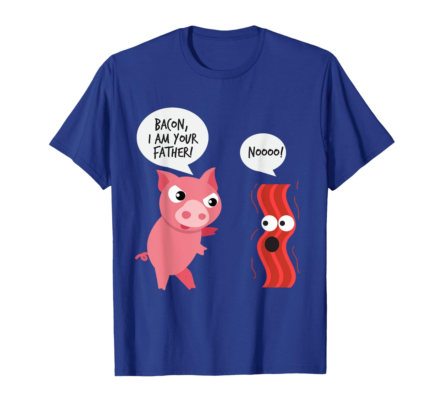 Funny Bacon Design for Men Women Boys Girls Pork Bacon Lover T-Shirt